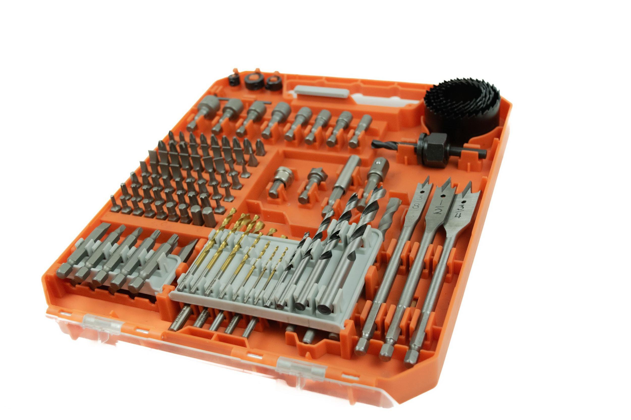 117 Piece Impact Screwdriving Bit Set