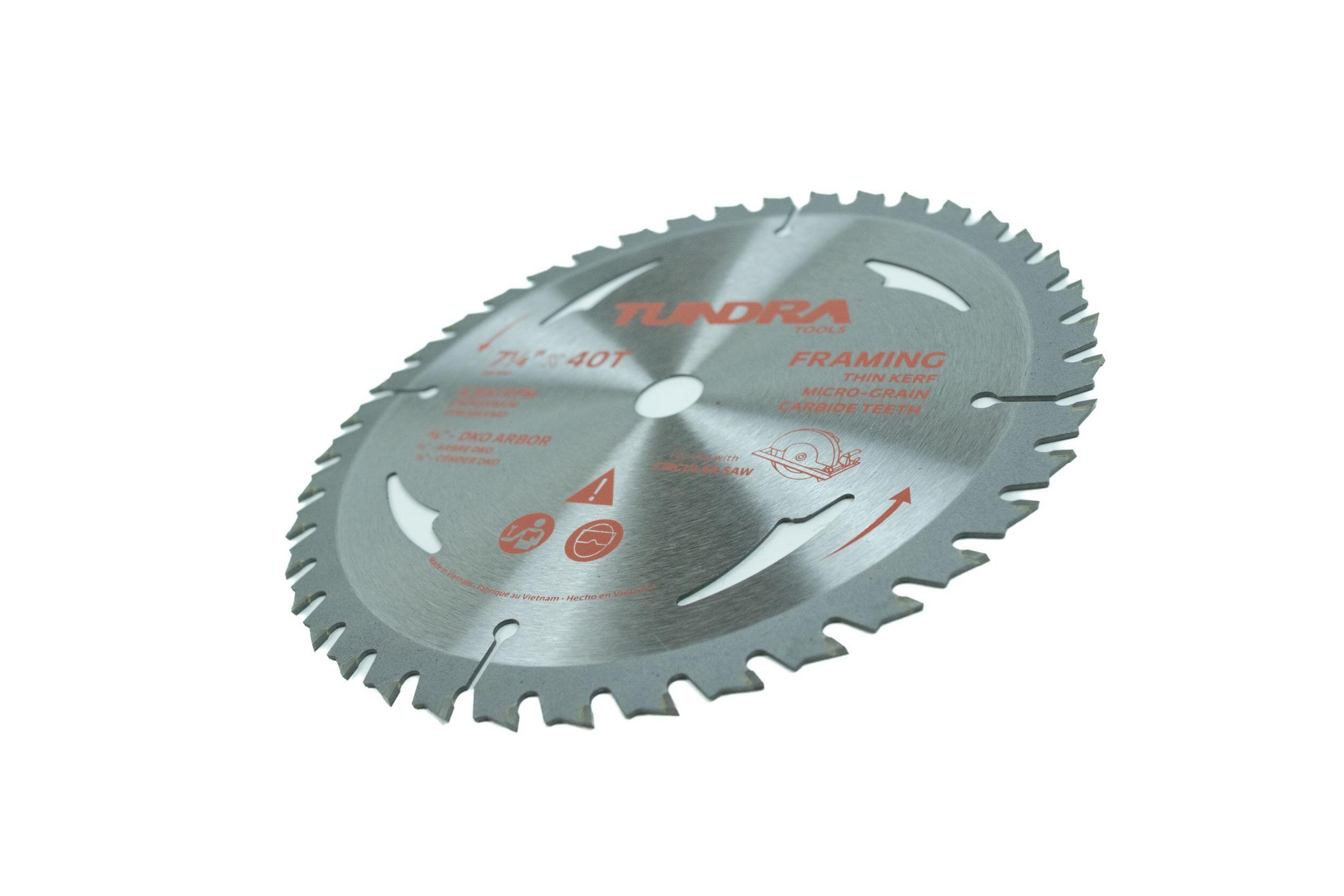 2 Piece Framing & Cross Cutting Circular Saw Blade Set