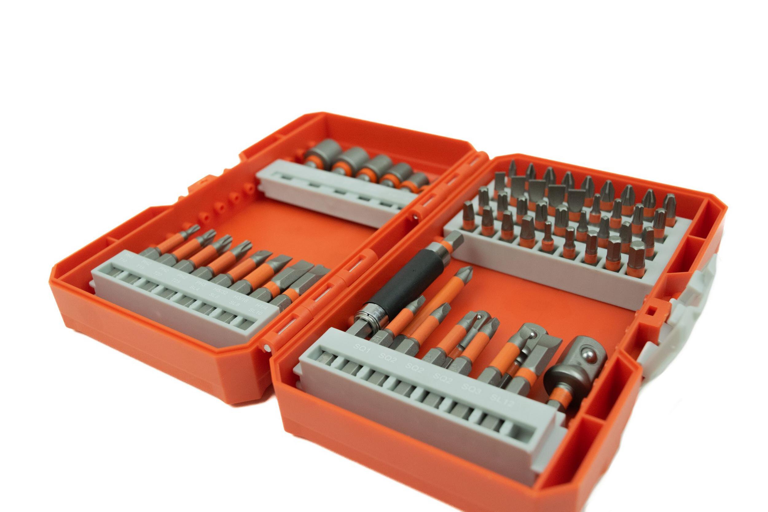 70 Piece Impact Screwdriving Bit Set
