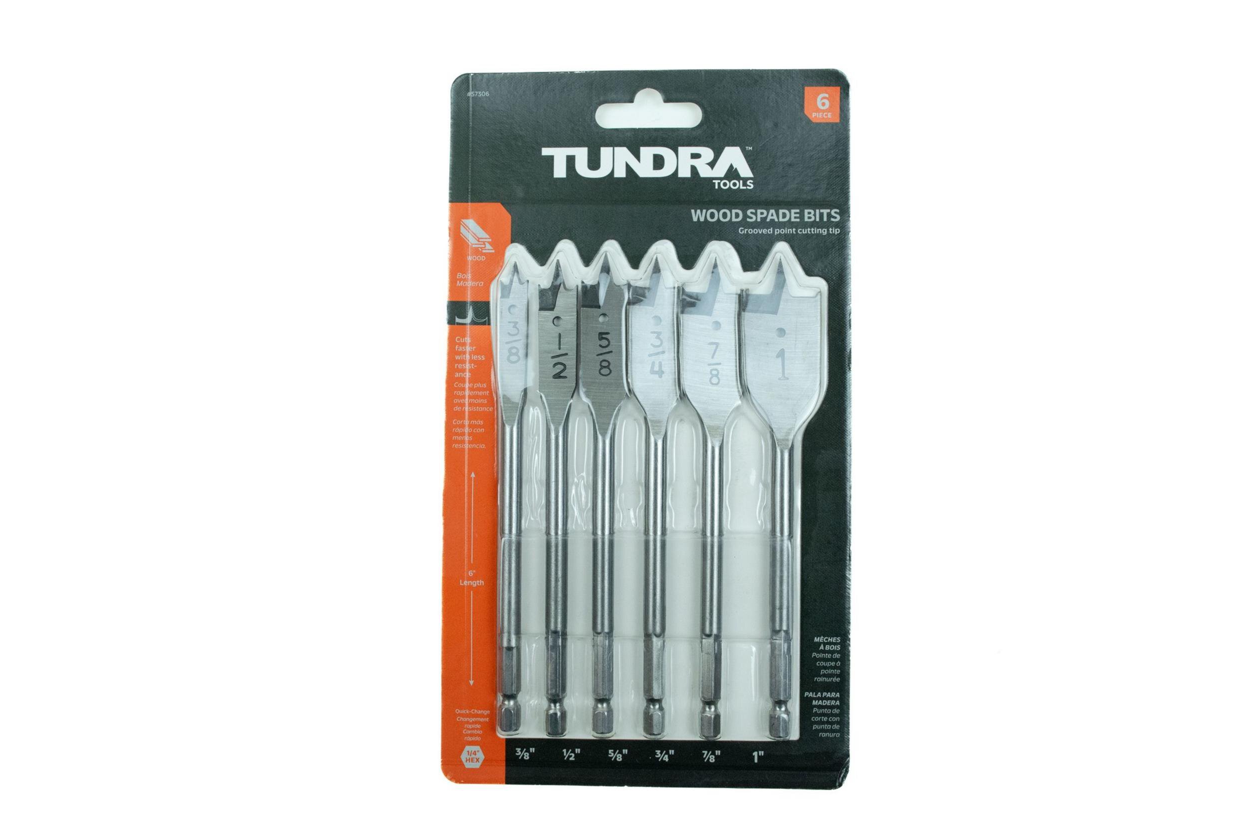6 Piece Spade Bit Set