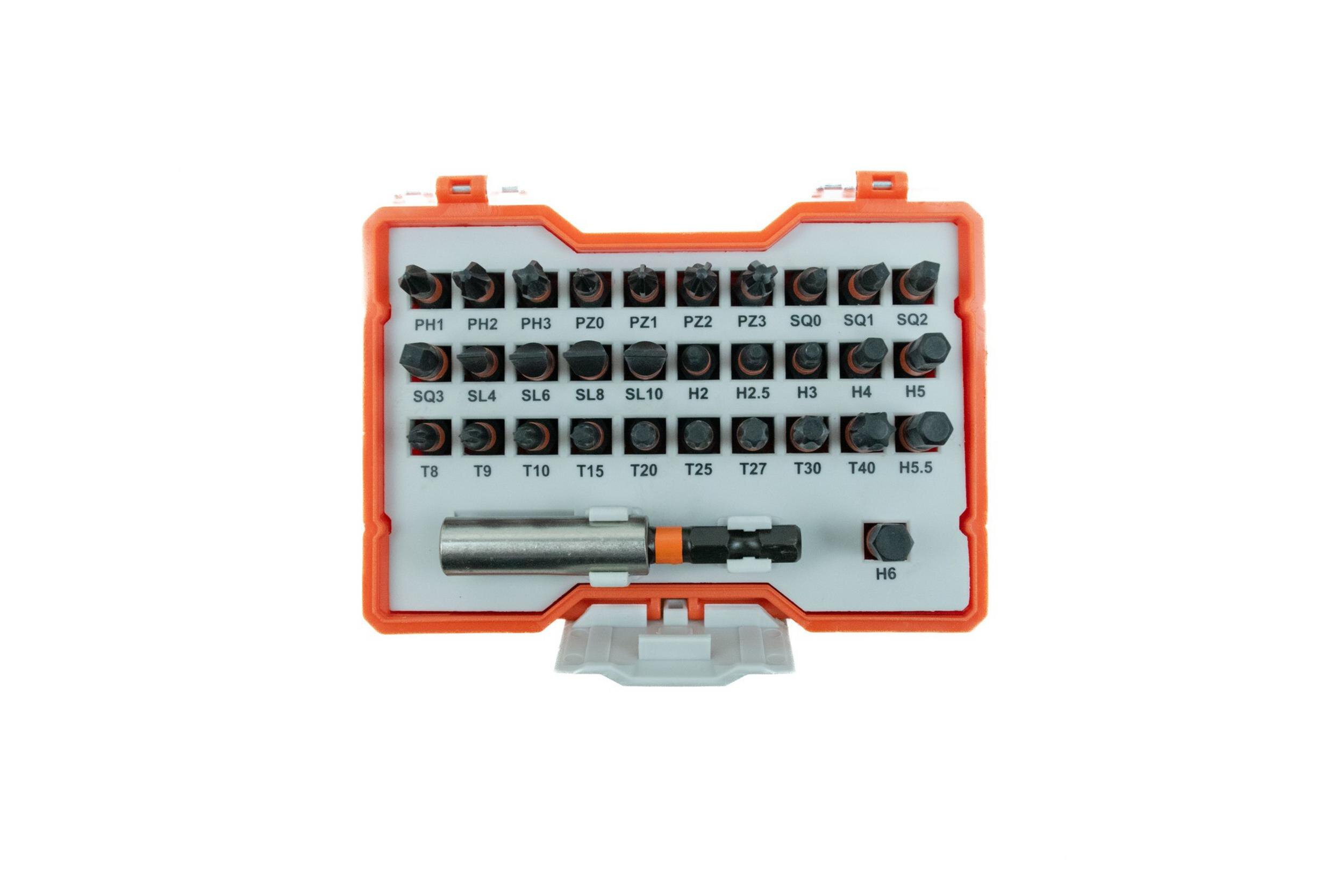33 Piece Impact Screwdriving Bit Set