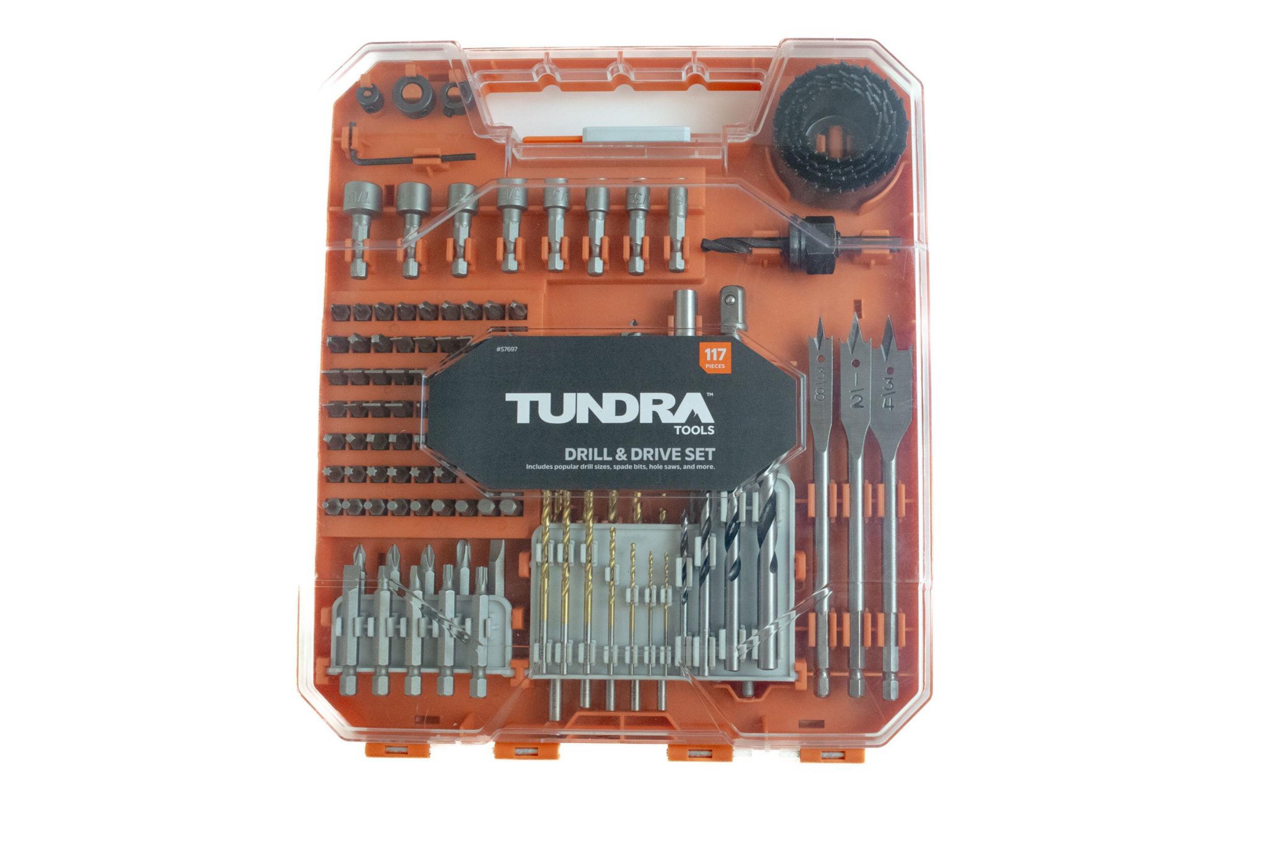 117 Piece Impact Screwdriving Bit Set