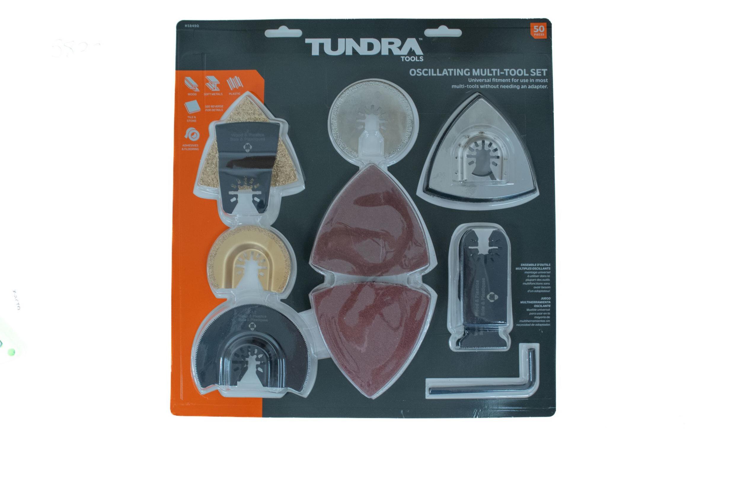 50 Piece Oscillating Multi-Tool Set