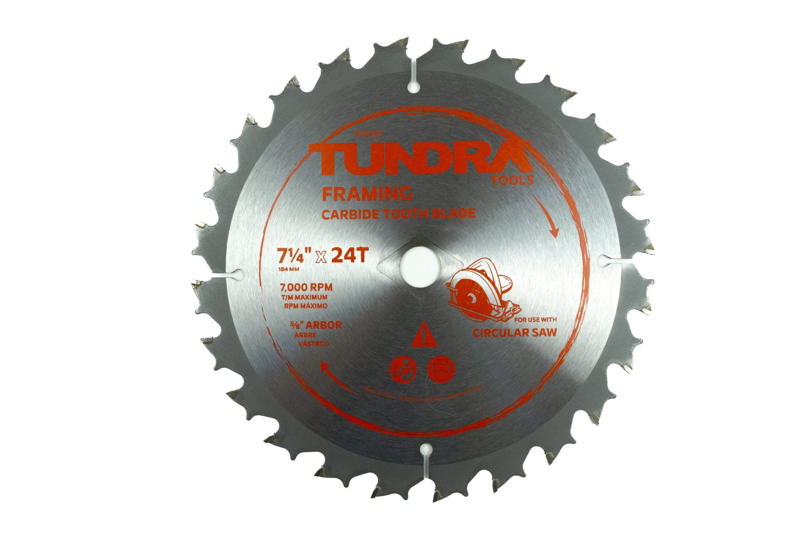 Framing Carbide Tooth Blade 7-1/4″