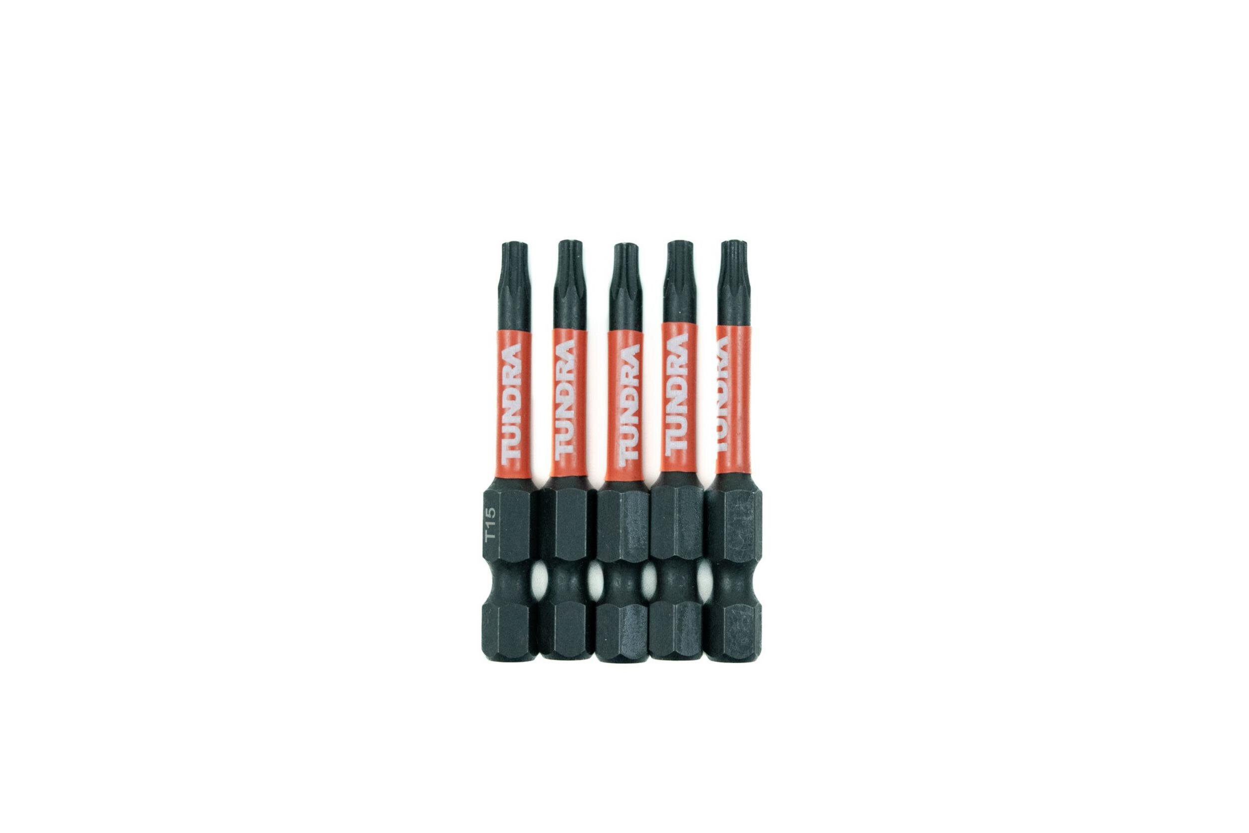 Impact Screwdriving Star Bits 5 PAK