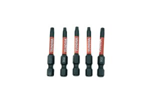 Impact Screwdriving #2 Square Bits, 2″ 5 PAK Impact Screwdriving #2 Square Bits, 2″ 5 PAK