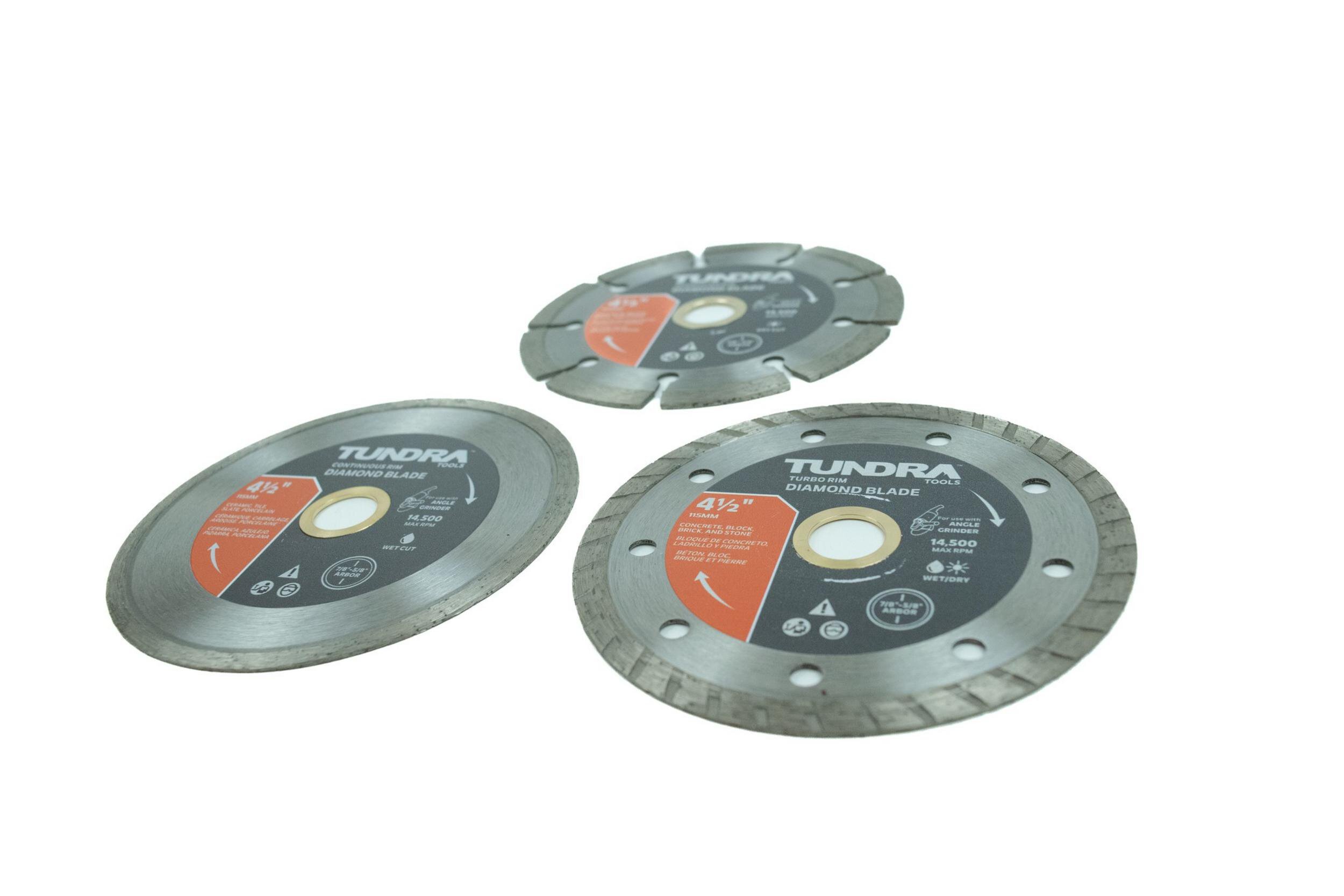 3 Piece Diamond Blade Set