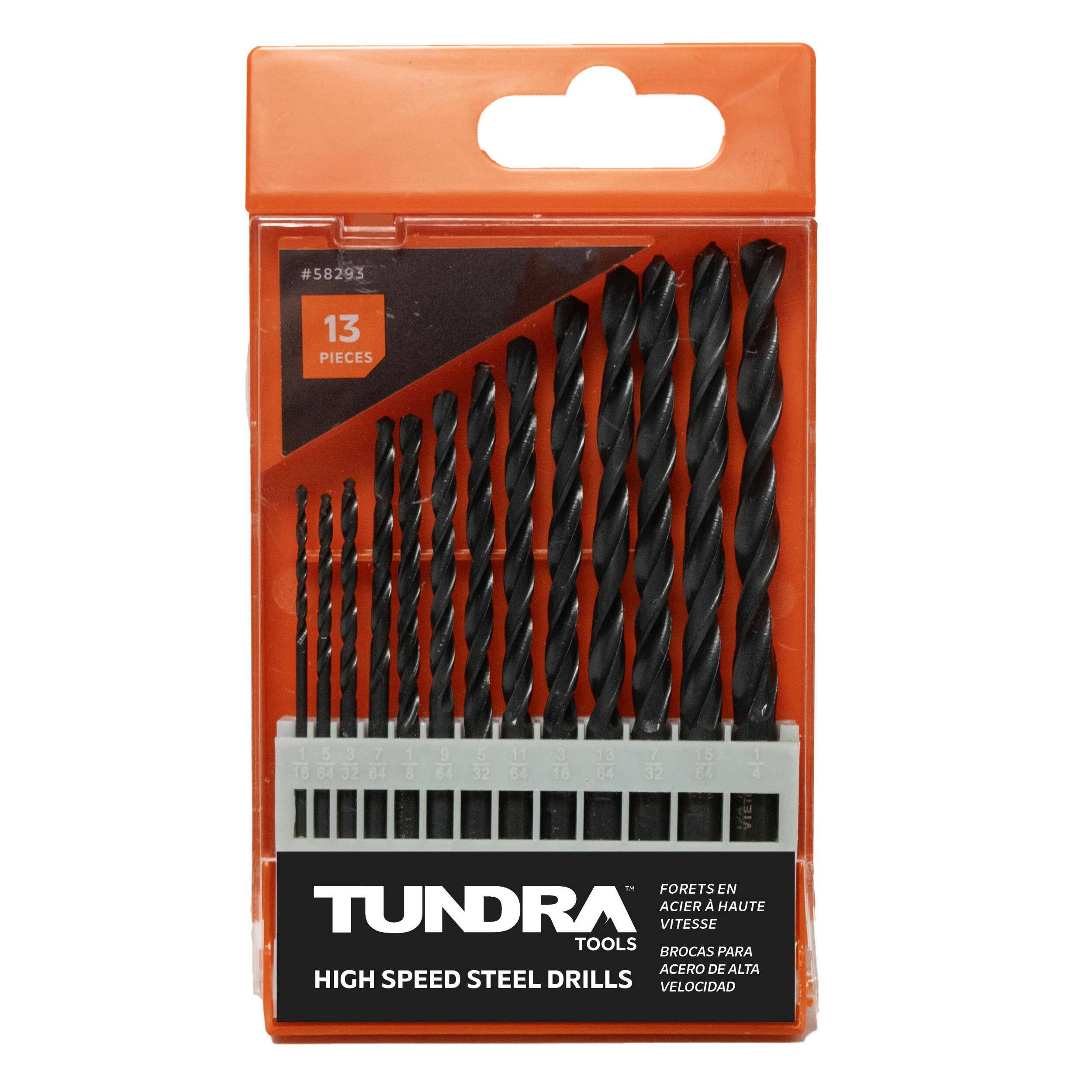 13 Piece High Speed Steel Drill Bit Sets