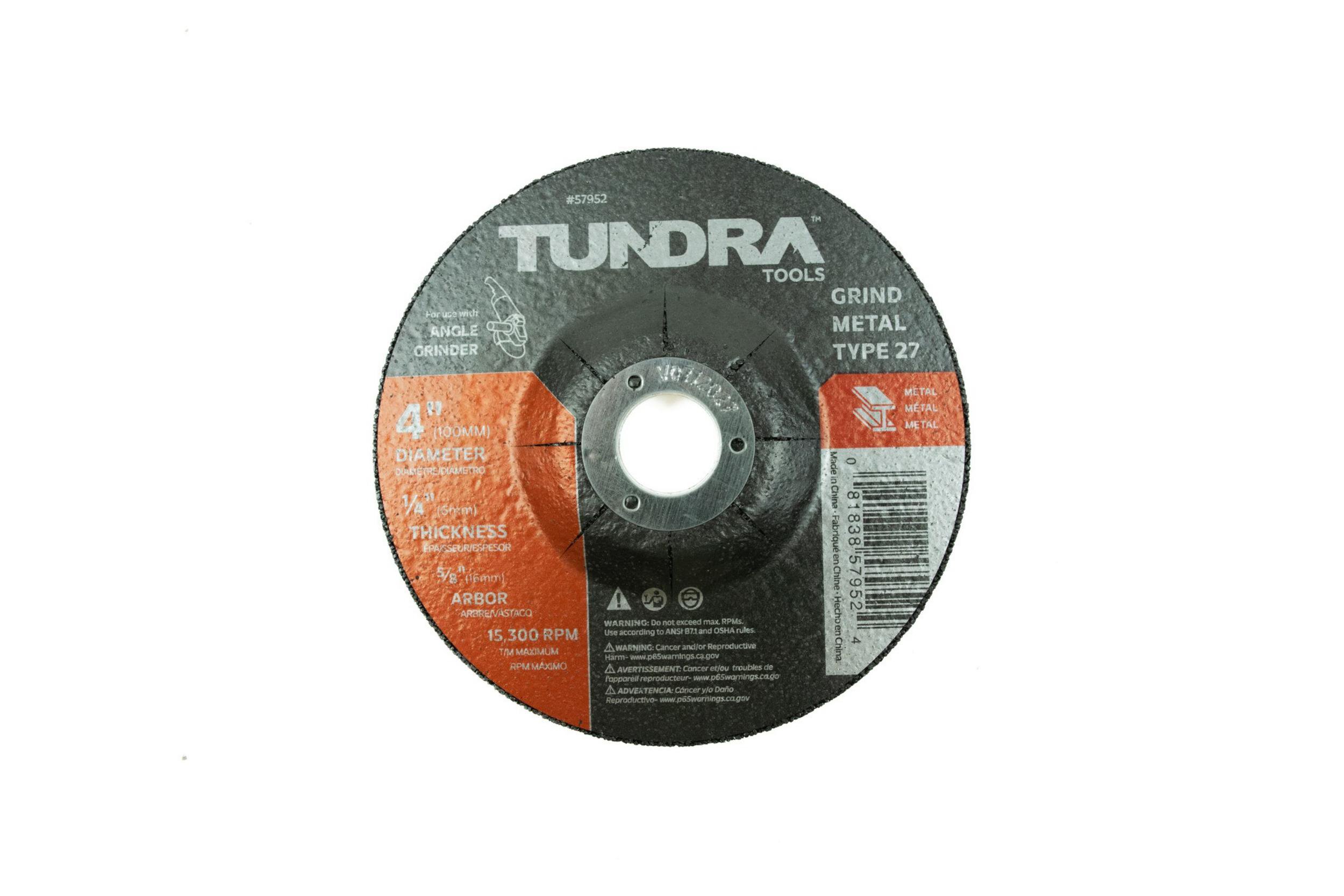 Type 27 (Metal) Abrasive Wheel 10 PAK