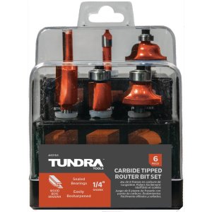 6 Piece Router Bit Set 6 Piece Router Bit Set