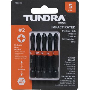 Impact Screwdriving Drywall Bits 5 PAK Impact Screwdriving Drywall Bits 5 PAK