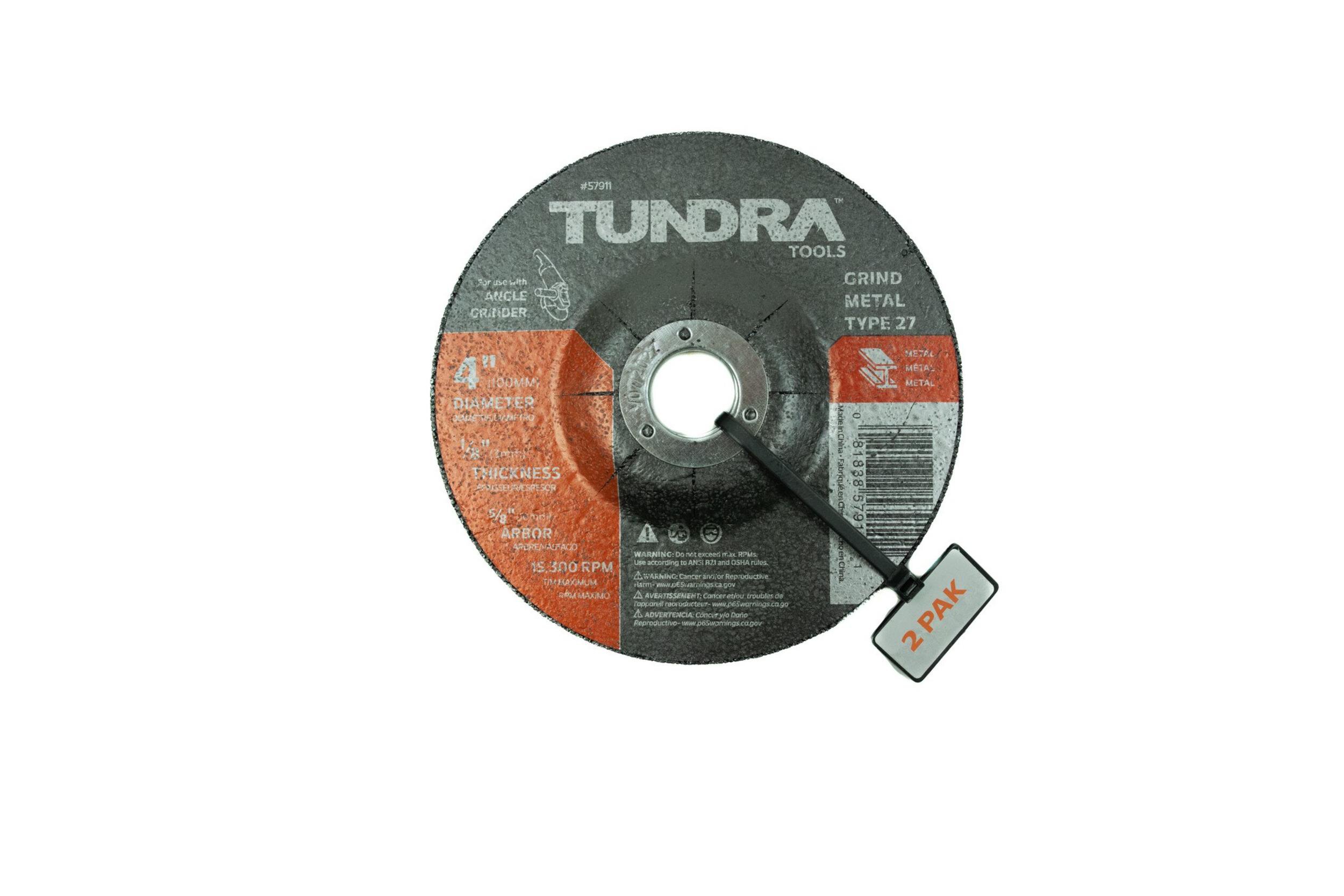 Type 27 (Metal) Abrasive Wheel 2 PAK