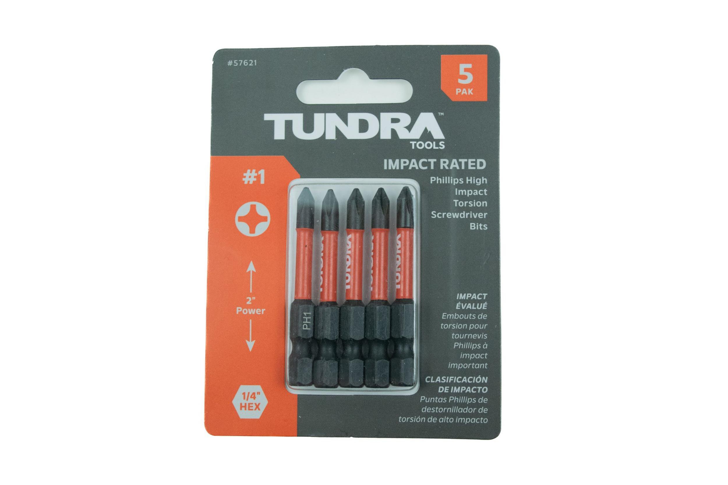 Impact Screwdriving Philips Bits 2″ 5 PAK