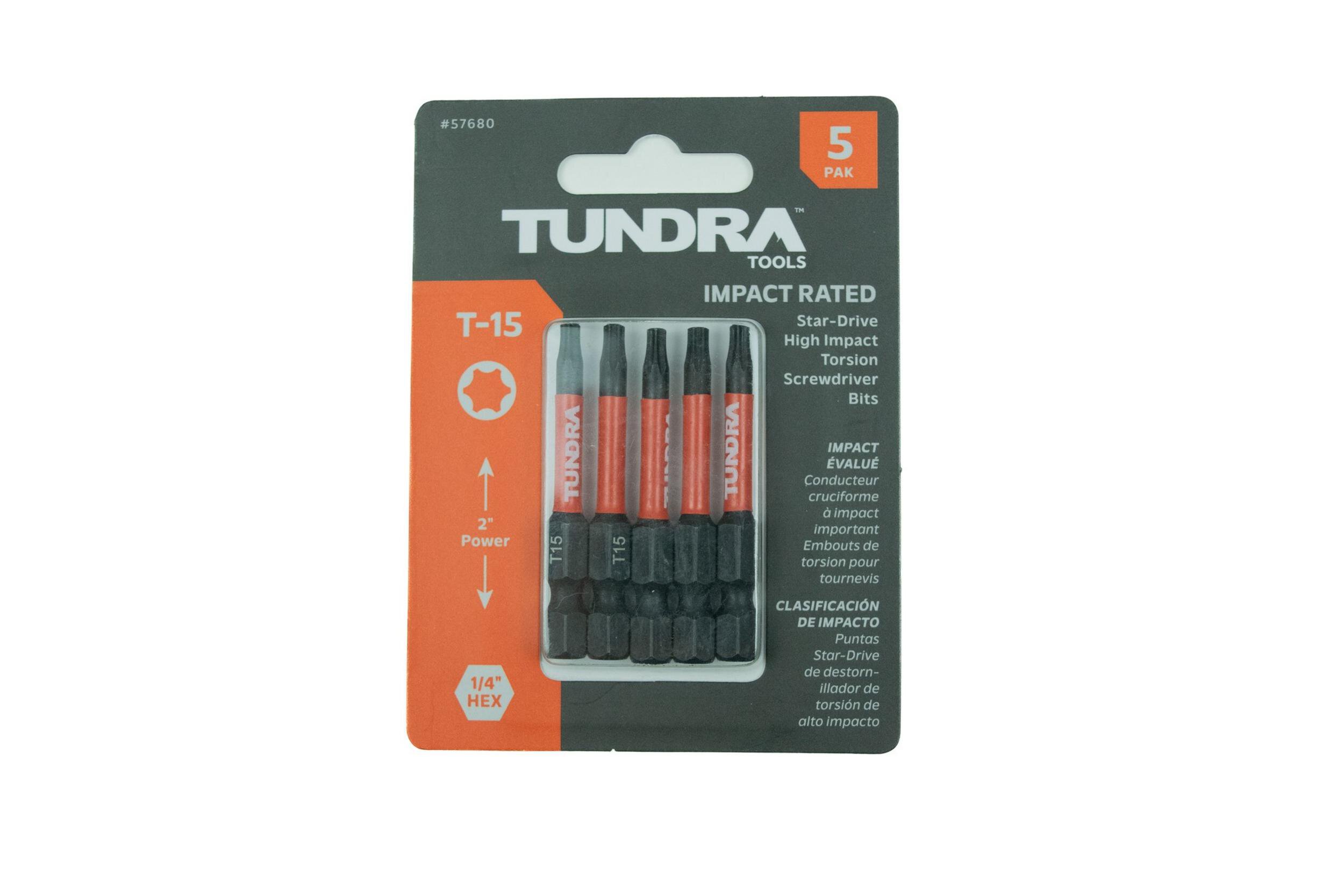 Impact Screwdriving Star Bits 5 PAK