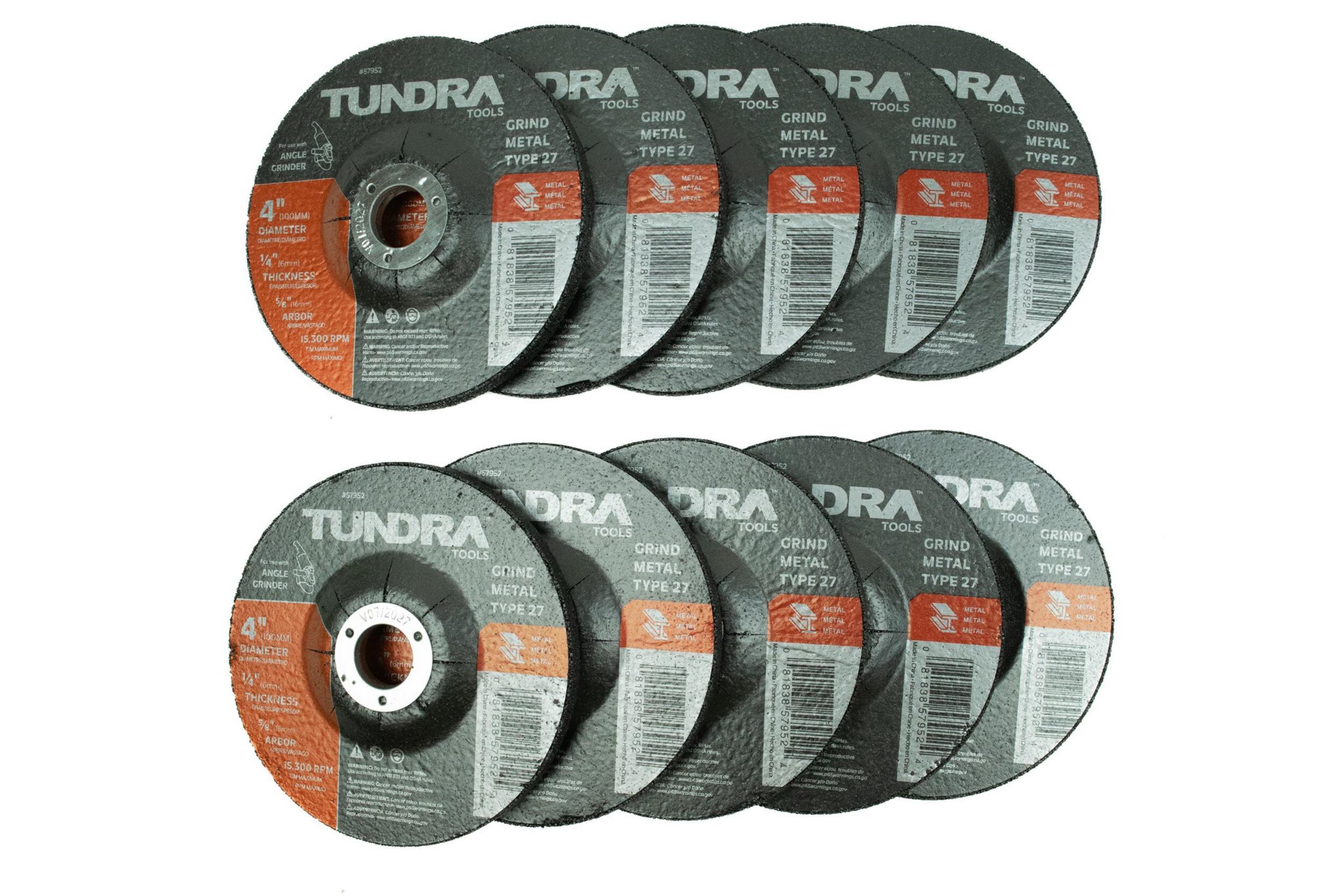 Type 27 (Metal) Abrasive Wheel 10 PAK