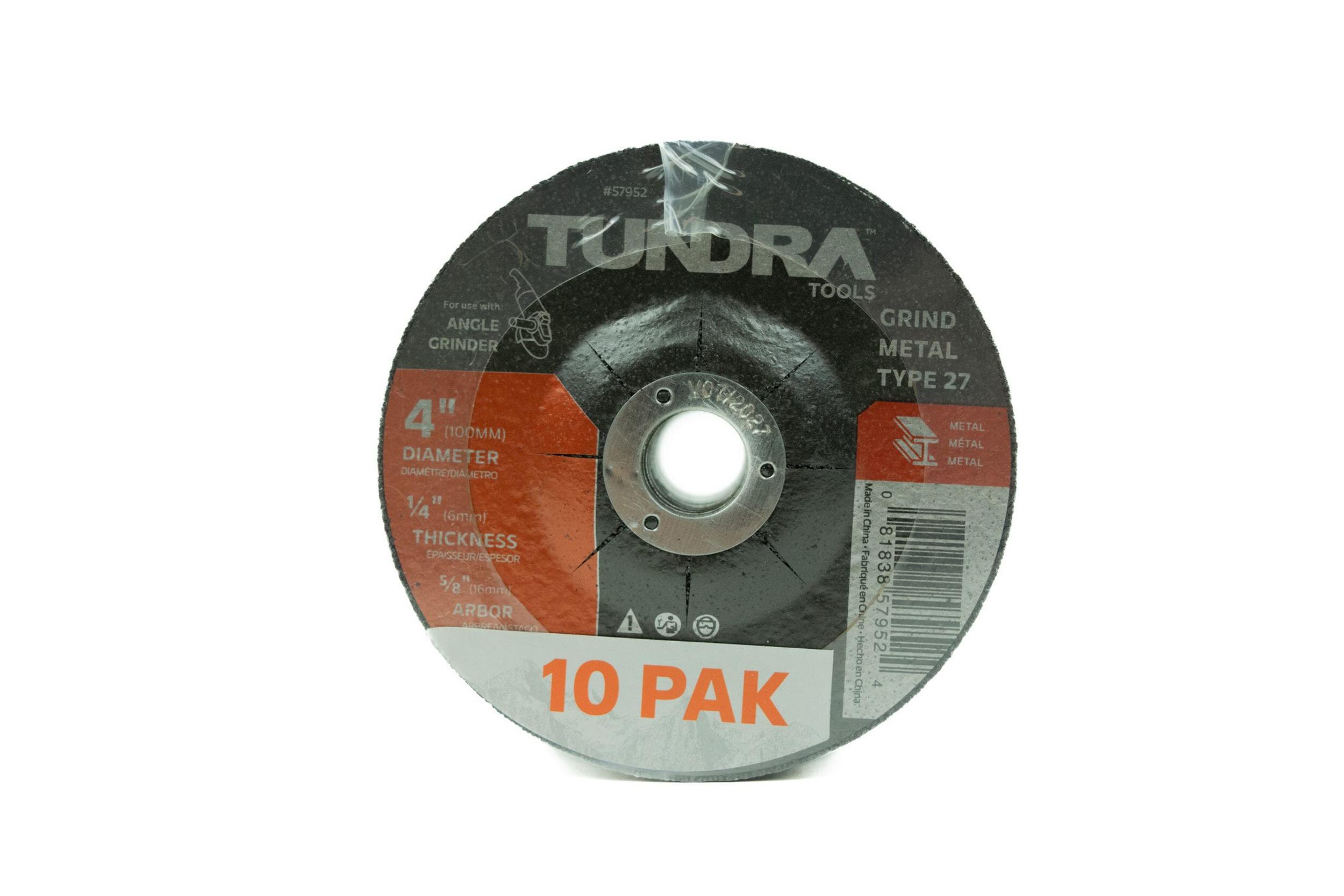 Type 27 (Metal) Abrasive Wheel 10 PAK