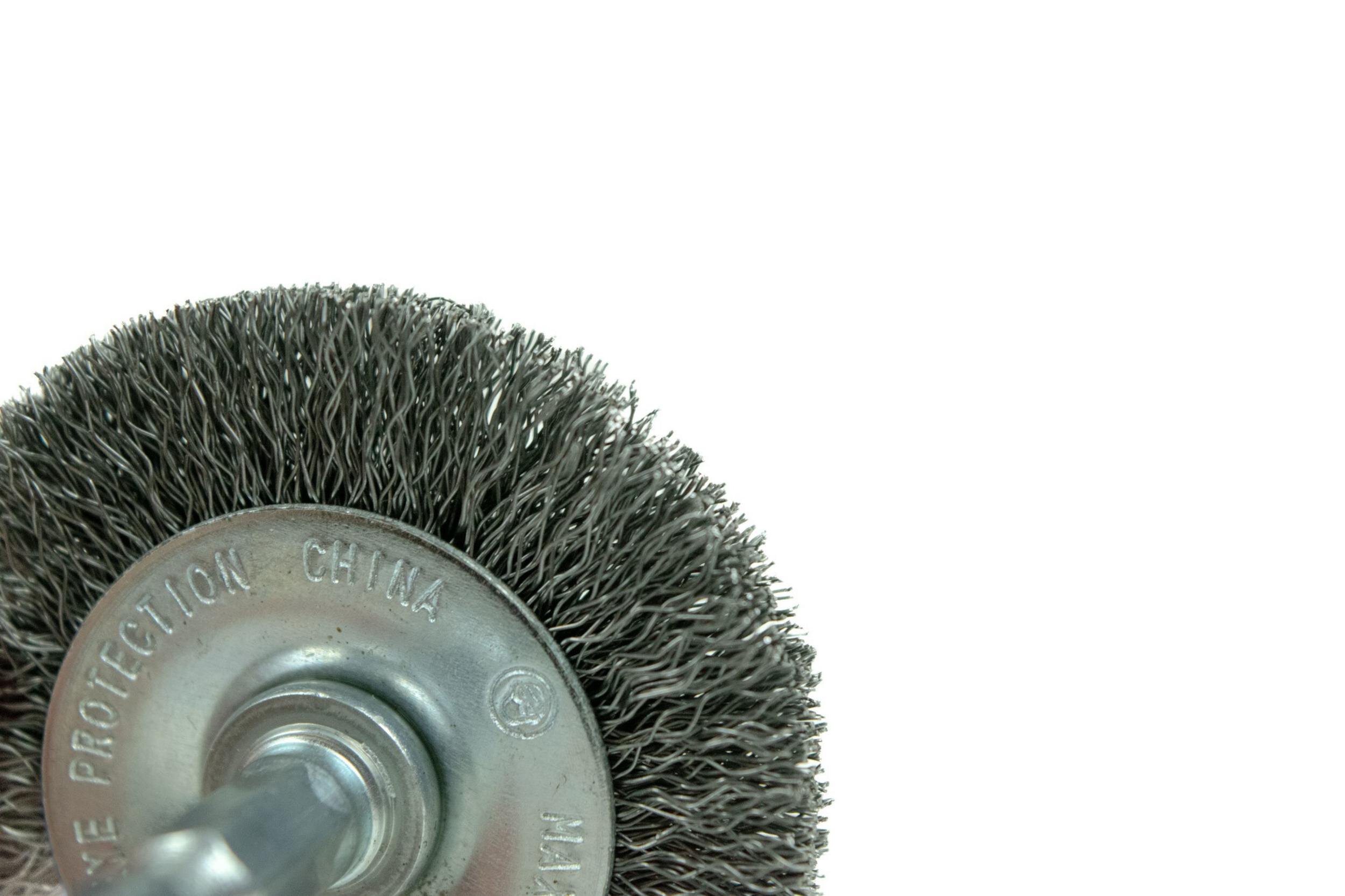 Drill Radial Wire Brush Fine