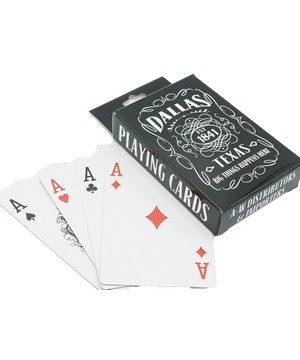 DALLAS EST PLAYING CARD DALLAS EST PLAYING CARD