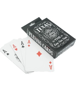 TX EST PLAYING CARD TX EST PLAYING CARD
