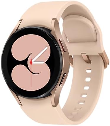SAMSUNG Galaxy Watch 4 40mm Smartwatch, Bluetooth WiFi + LTE, ECG Monitor, Health Fitness Tracker, GPS, Fall Detection, Pink Gold SAMSUNG Galaxy Watch 4 40mm Smartwatch, Bluetooth WiFi + LTE, ECG Monitor, Health Fitness Tracker, GPS, Fall Detection, Pink Gold