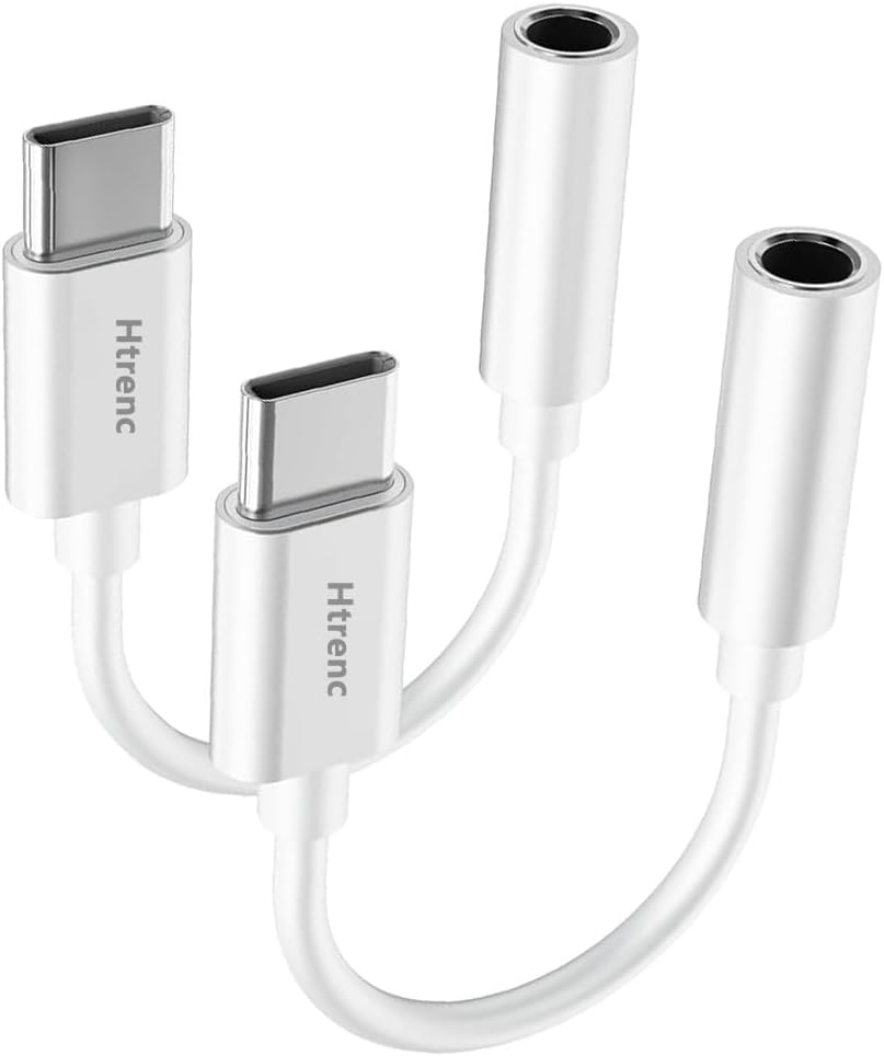 USB C to 3.5mm Headphone Jack Adapter for iPhone 16/16 Pro/15/15 Pro/Pro Max/Plus, Type C Aux Dongle Cable Cord Compatible with iPad, Samsung Galaxy S23/S23/S22/S21Ultra, MacBook,Note 2 Pack USB C to 3.5mm Headphone Jack Adapter for iPhone 16/16 Pro/15/15 Pro/Pro Max/Plus, Type C Aux Dongle Cable Cord Compatible with iPad, Samsung Galaxy S23/S23/S22/S21Ultra, MacBook,Note 2 Pack