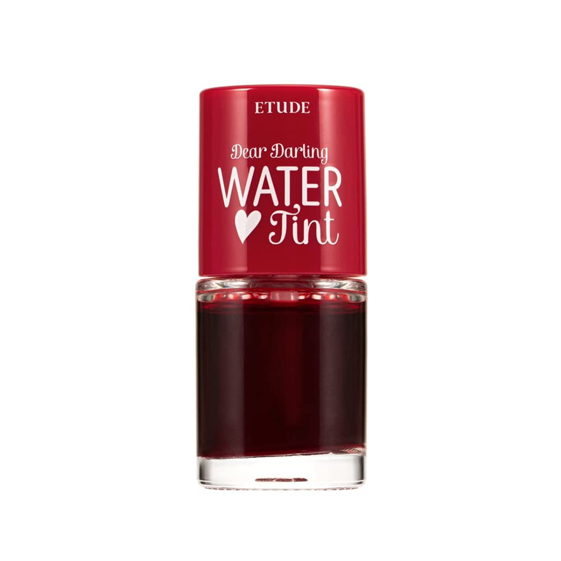 ETUDE Dear Darling Water Tint – Cherry Ade | Vivid Color Lip Stain with Moisturizing Weightless & Non-sticky Finish Lip Stain | Smudge-proof Lip Tint | Korean Makeup, Perfect for Gift ETUDE Dear Darling Water Tint – Cherry Ade | Vivid Color Lip Stain with Moisturizing Weightless & Non-sticky Finish Lip Stain | Smudge-proof Lip Tint | Korean Makeup, Perfect for Gift