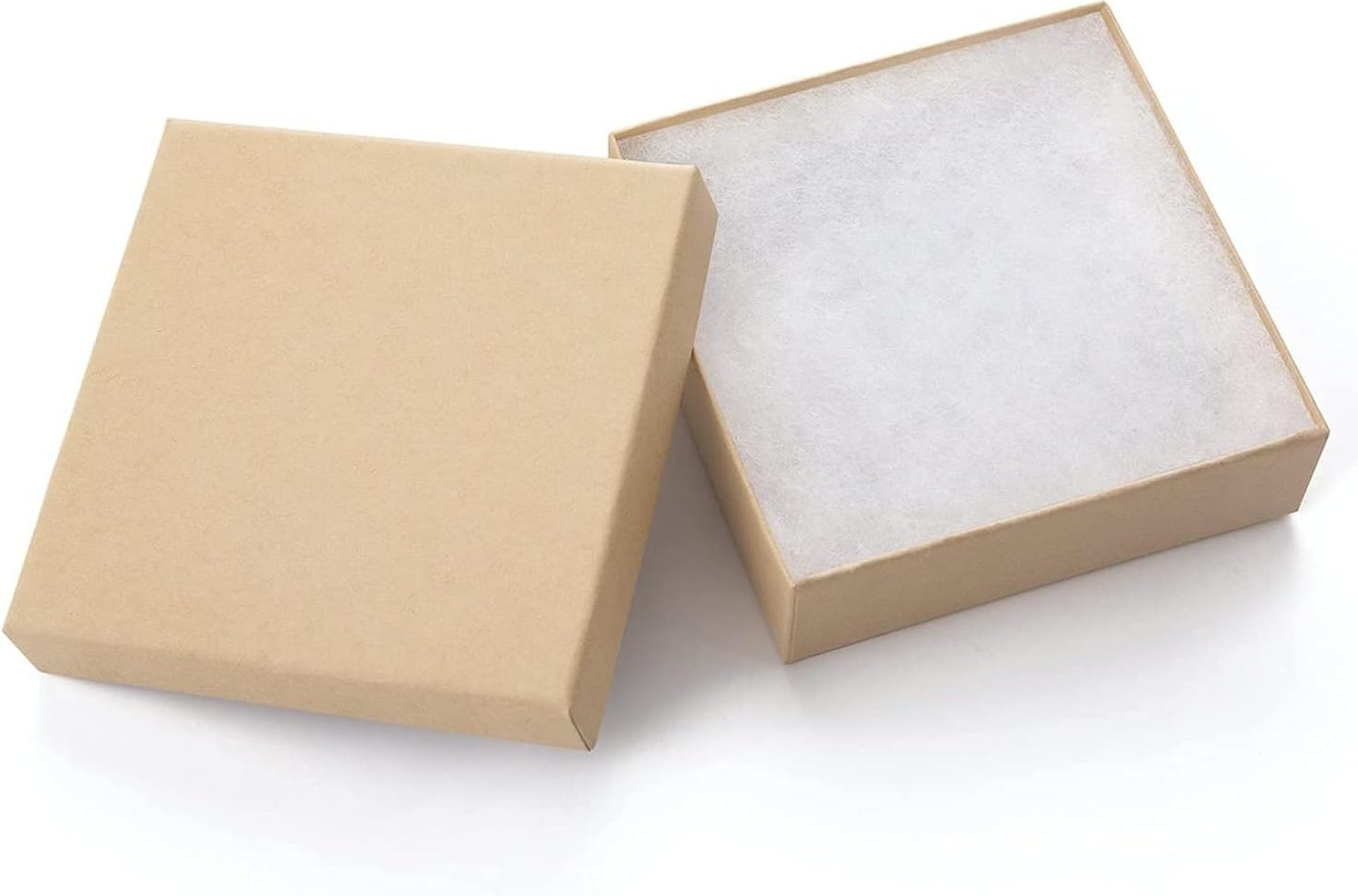 GEFTOL Jewelry Gift Boxes 40 Pack 3.5×3.5×1 Inch Cardboard Jewelry Boxes,Small Gift Boxes for Jewelry Earrings Necklaces Handmade Bangles Bracelets(Brown) GEFTOL Jewelry Gift Boxes 40 Pack 3.5×3.5×1 Inch Cardboard Jewelry Boxes,Small Gift Boxes for Jewelry Earrings Necklaces Handmade Bangles Bracelets(Brown)