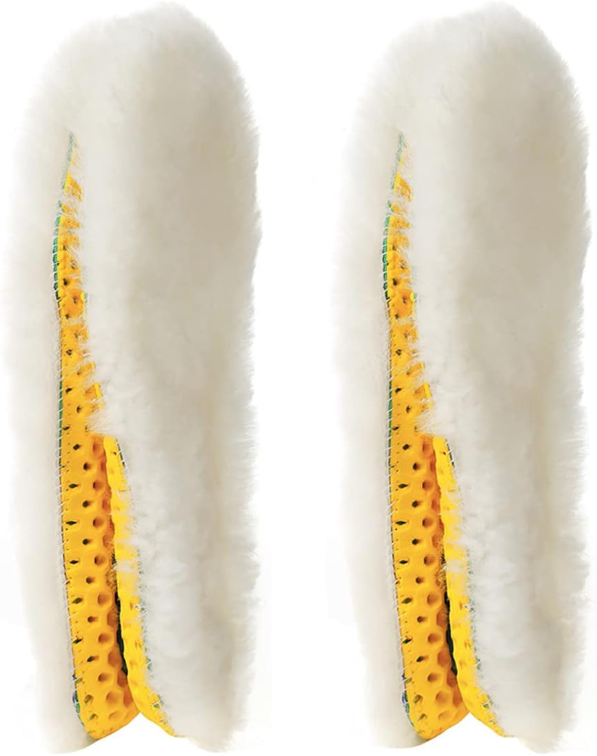Ailaka Sheepskin Sport Wool Insoles for Women & Men, Premium Thick Fur Fleece Replacement Warm Inserts for Shoes Boots Slippers Sneakers Ailaka Sheepskin Sport Wool Insoles for Women & Men, Premium Thick Fur Fleece Replacement Warm Inserts for Shoes Boots Slippers Sneakers