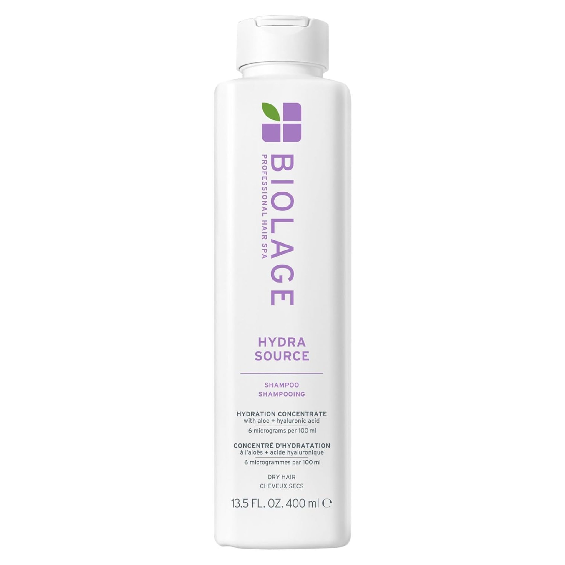 Biolage Hydra Source Shampoo – Softens & Adds Shine, For Dry Hair, Infused with Micro-Filtered Aloe Vera & Fermented Hyaluronic Acid, Vegan & Paraben-Free, Packaging May Vary Biolage Hydra Source Shampoo – Softens & Adds Shine, For Dry Hair, Infused with Micro-Filtered Aloe Vera & Fermented Hyaluronic Acid, Vegan & Paraben-Free, Packaging May Vary