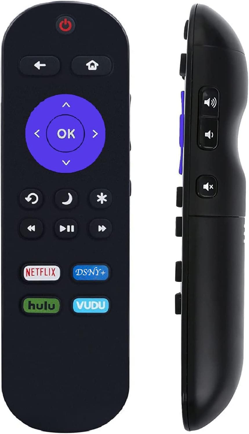 Universal Remote for ONN Roku TV Remote, Compatible with All ONN Roku TVs 4K UHD LCD Smart HDTV with Netflix Disney Hulu Vudu App Keys Universal Remote for ONN Roku TV Remote, Compatible with All ONN Roku TVs 4K UHD LCD Smart HDTV with Netflix Disney Hulu Vudu App Keys