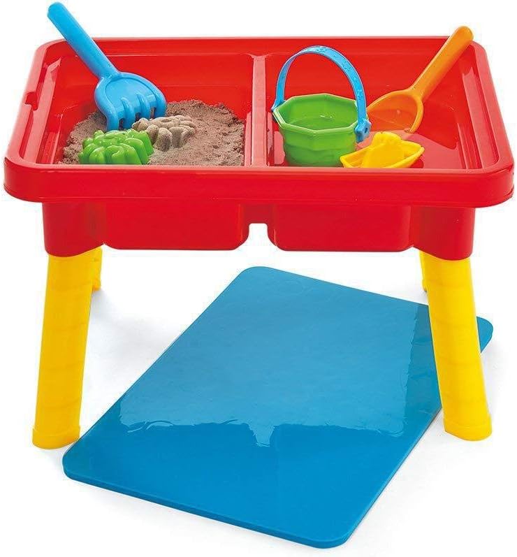 Toddler Sensory Kids Table with Lid | Sensory Bin | Kidoozie | Mega Block Compatible Lid | Indoor Outdoor Use , Red, G02521 17 x 12.5 x 11 inches Toddler Sensory Kids Table with Lid | Sensory Bin | Kidoozie | Mega Block Compatible Lid | Indoor Outdoor Use , Red, G02521 17 x 12.5 x 11 inches