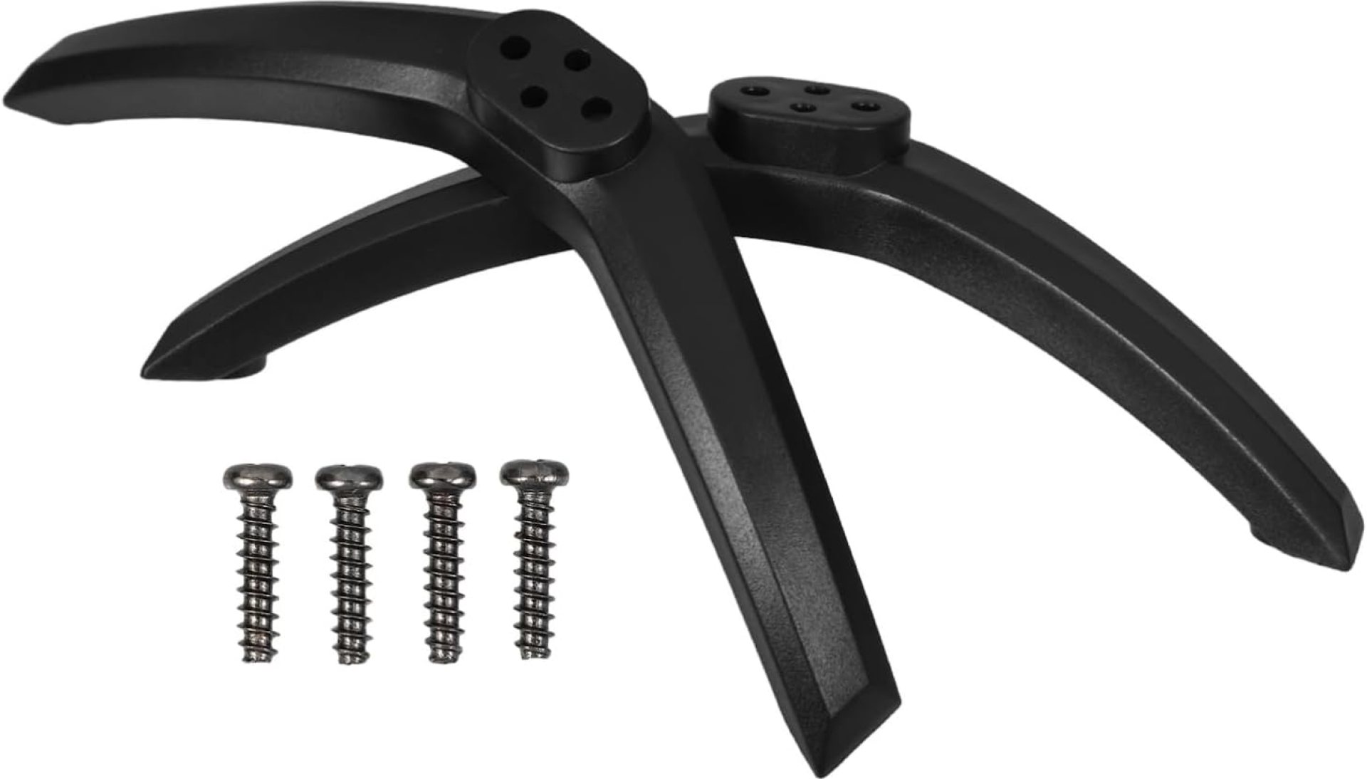 ABOOFAN Multi-Brand Compatible Tv Stand Legs Replacement Base Double Hole for Universal Tvs Enhance Stability ABOOFAN Multi-Brand Compatible Tv Stand Legs Replacement Base Double Hole for Universal Tvs Enhance Stability
