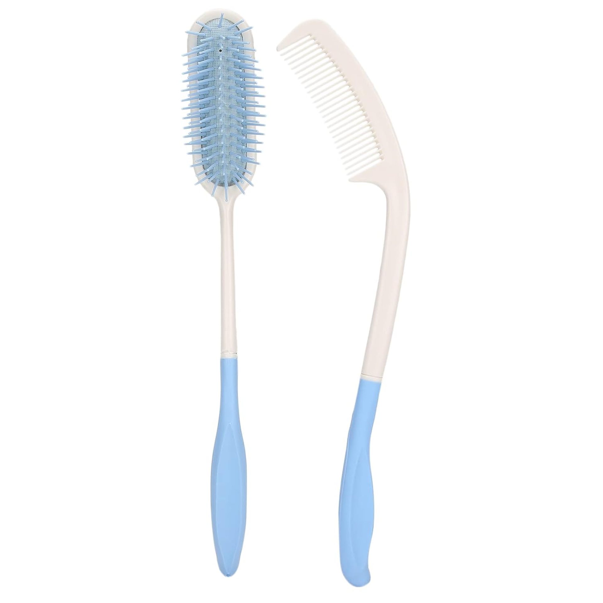 Elderly Hair Brush, Extra Hair Brush Elderly Handled Comb Cushion Hairbrush for Disabled Elderly Hair Brush, Extra Hair Brush Elderly Handled Comb Cushion Hairbrush for Disabled