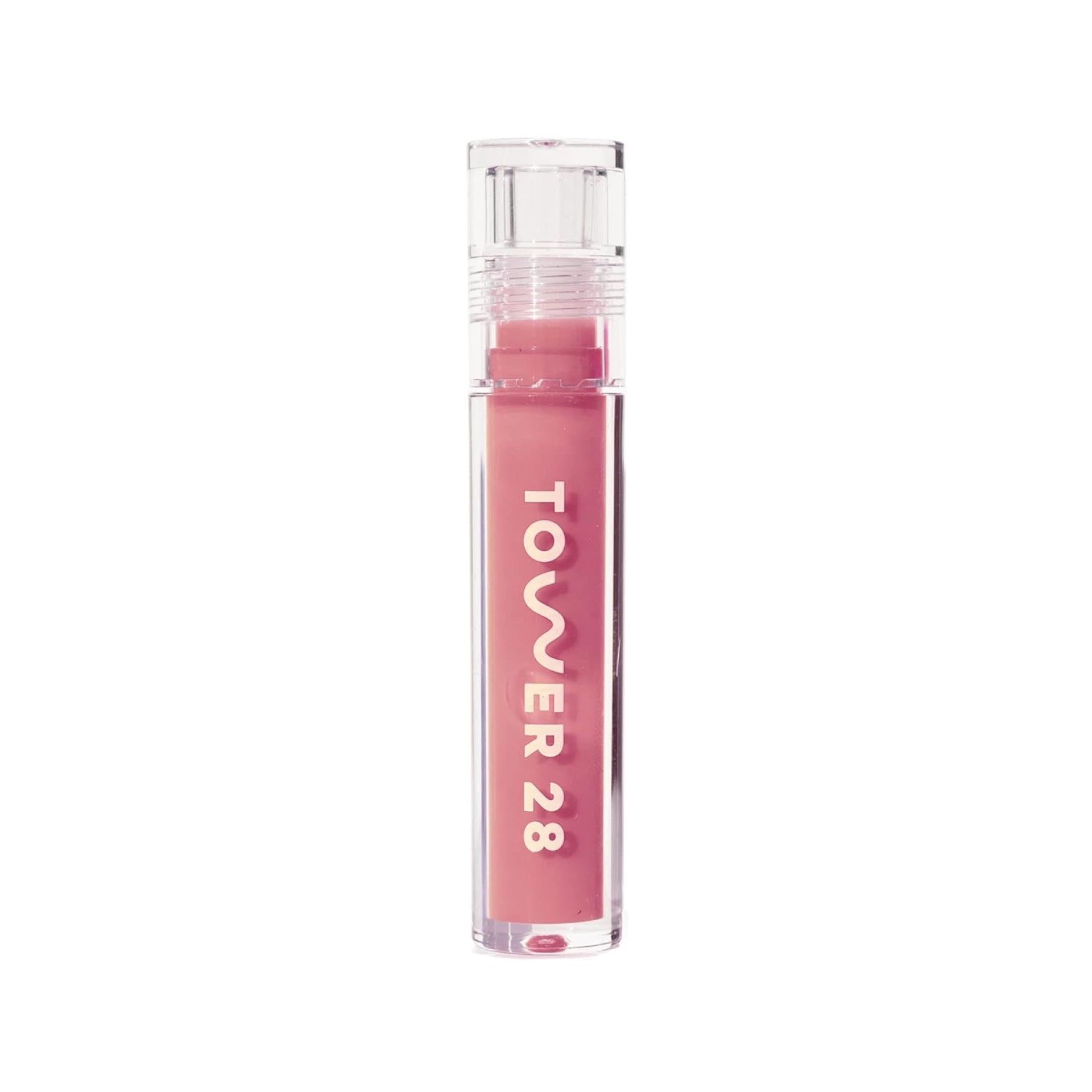 Tower 28 ShineOn Milky Lip Jelly, PISTACHIO, Non-Sticky, Hydrating Vegan Lip Gloss in Milky Nude Pink, Moisturizing Apricot and Raspberry Seed Oil, Clean, Cruelty Free Tower 28 ShineOn Milky Lip Jelly, PISTACHIO, Non-Sticky, Hydrating Vegan Lip Gloss in Milky Nude Pink, Moisturizing Apricot and Raspberry Seed Oil, Clean, Cruelty Free