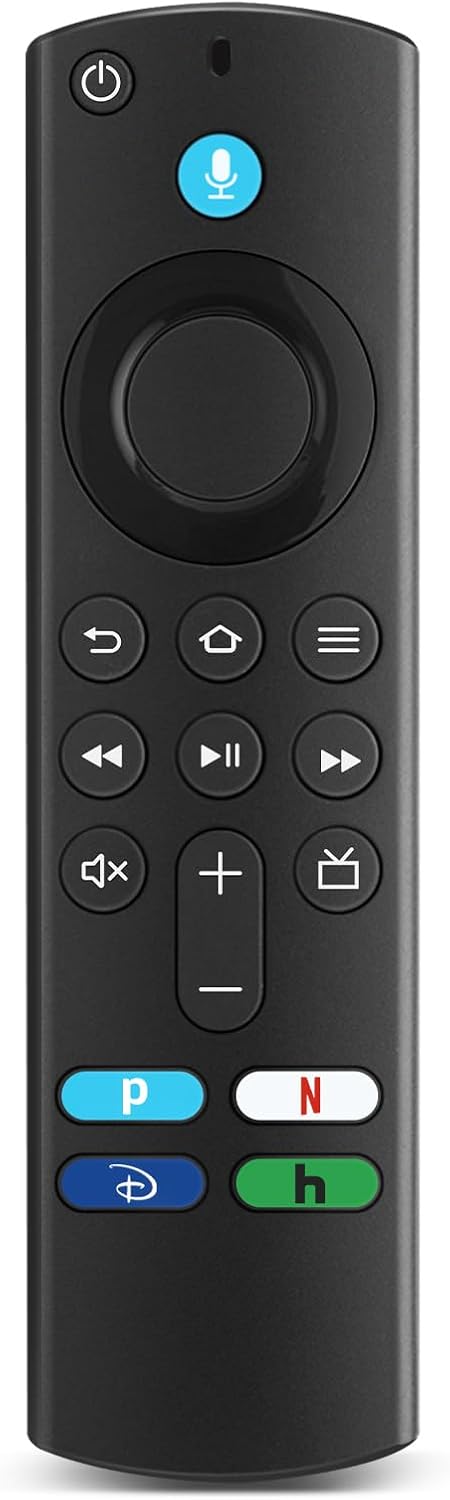 L5B83G (3rd Gen) Replacement Voice Remote Fit for Amazon Smart TV Cube (1st Gen, 2nd Gen), Fit for Amazon Smart TV Stick (4K, 4K Max, Lite), Fit for Amazon Smart TV Stick(2nd Gen,3rd Gen) L5B83G (3rd Gen) Replacement Voice Remote Fit for Amazon Smart TV Cube (1st Gen, 2nd Gen), Fit for Amazon Smart TV Stick (4K, 4K Max, Lite), Fit for Amazon Smart TV Stick(2nd Gen,3rd Gen)