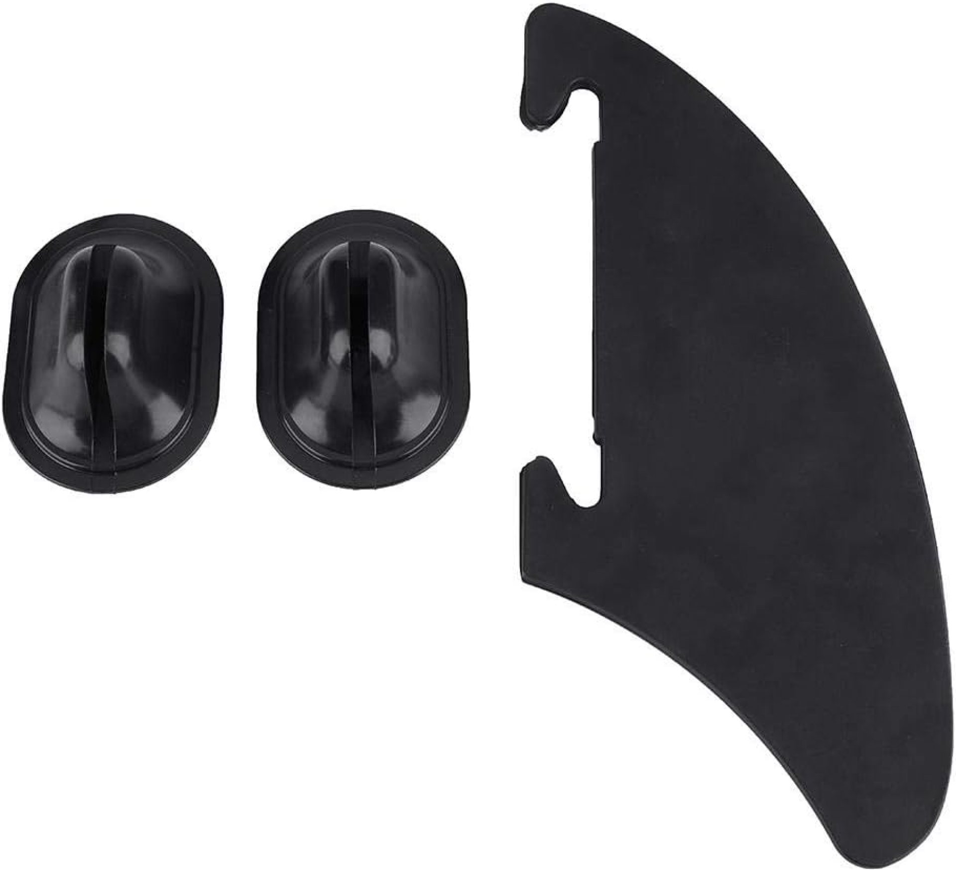 Wbestexercises Tracking Fin, Kayak Skeg Tracking Fin, Integral Fin Mounting Points, Black Watershed Board Kayak Boats Canoe Accessory Wbestexercises Tracking Fin, Kayak Skeg Tracking Fin, Integral Fin Mounting Points, Black Watershed Board Kayak Boats Canoe Accessory