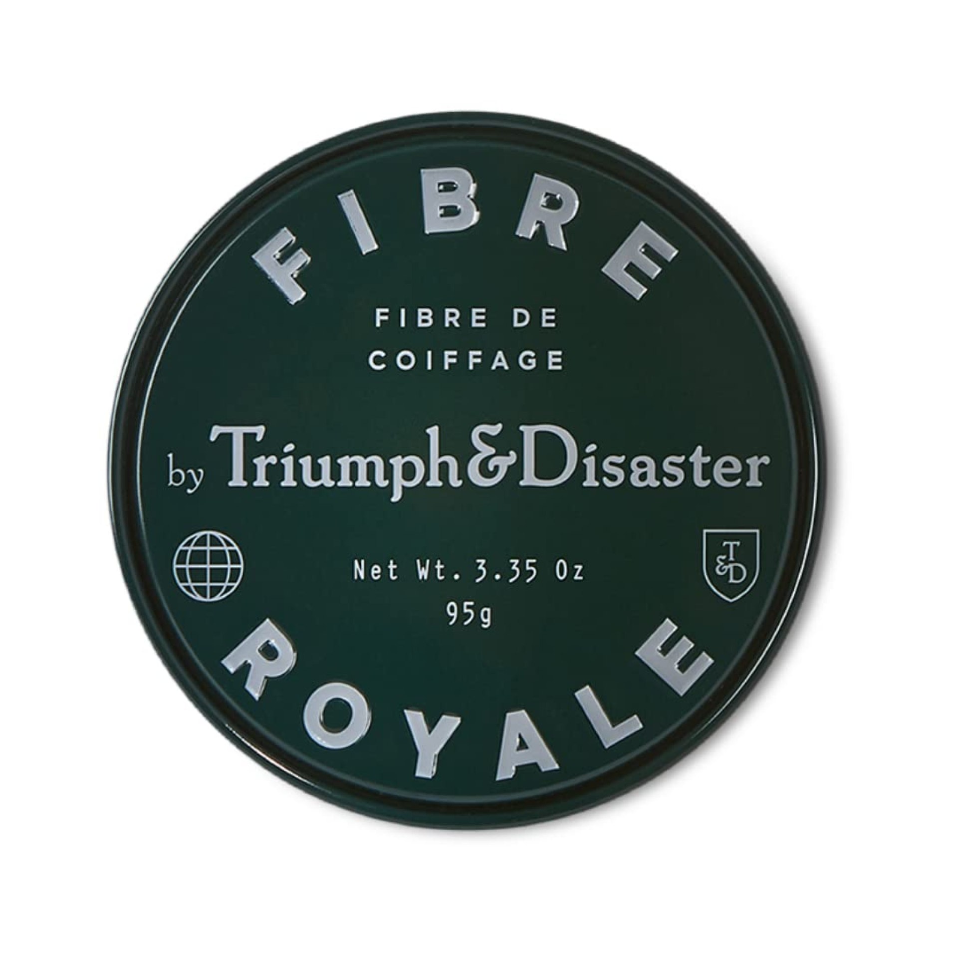 TRIUMPH & DISASTER | Fibre Royale Hair Styling Wax | Strong Hold Pomade for Thick Hair – Natural Finish for Men & Women, 95g TRIUMPH & DISASTER | Fibre Royale Hair Styling Wax | Strong Hold Pomade for Thick Hair – Natural Finish for Men & Women, 95g