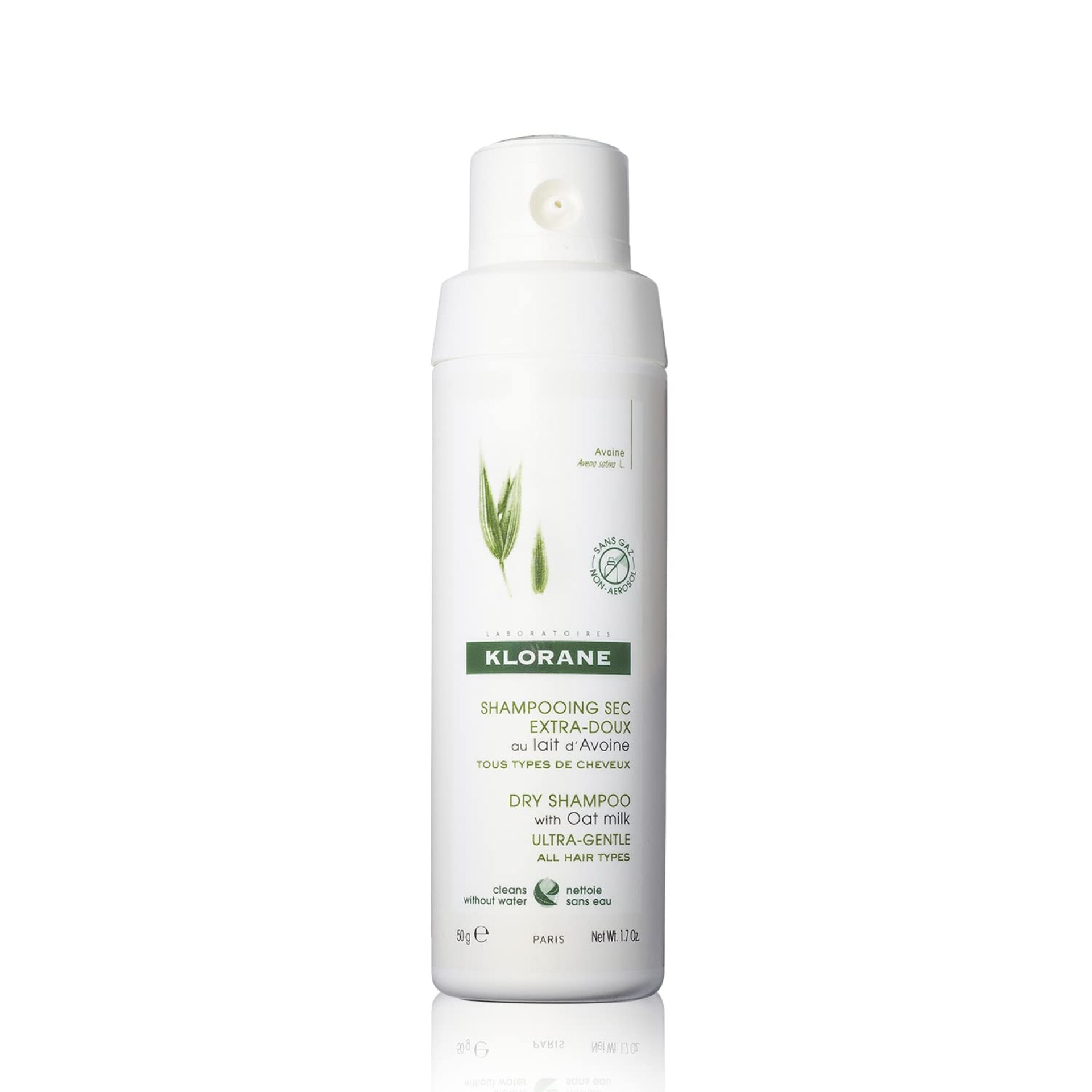 Klorane Dry Shampoo Powder with Oat Milk, Non-Aerosol Formula, Eco-friendly Loose Powder, Paraben & Sulfate-Free Klorane Dry Shampoo Powder with Oat Milk, Non-Aerosol Formula, Eco-friendly Loose Powder, Paraben & Sulfate-Free