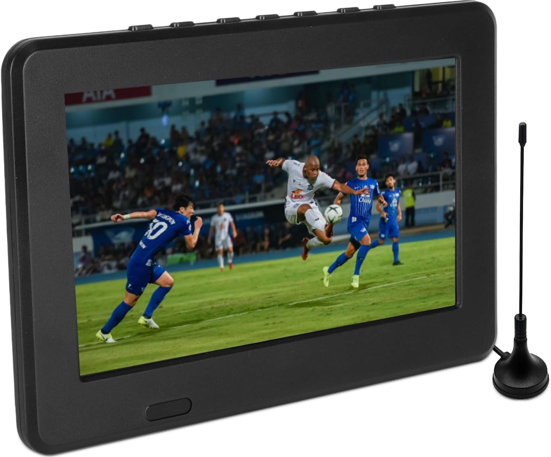 Yoidesu 7 Inch Portable Widescreen TV, 1080P LED ATSC Analog Television for Car Camping Outdoor Kitchen, Mini Digital TV with 1500mAh Rechargeable Battery USB TF Yoidesu 7 Inch Portable Widescreen TV, 1080P LED ATSC Analog Television for Car Camping Outdoor Kitchen, Mini Digital TV with 1500mAh Rechargeable Battery USB TF