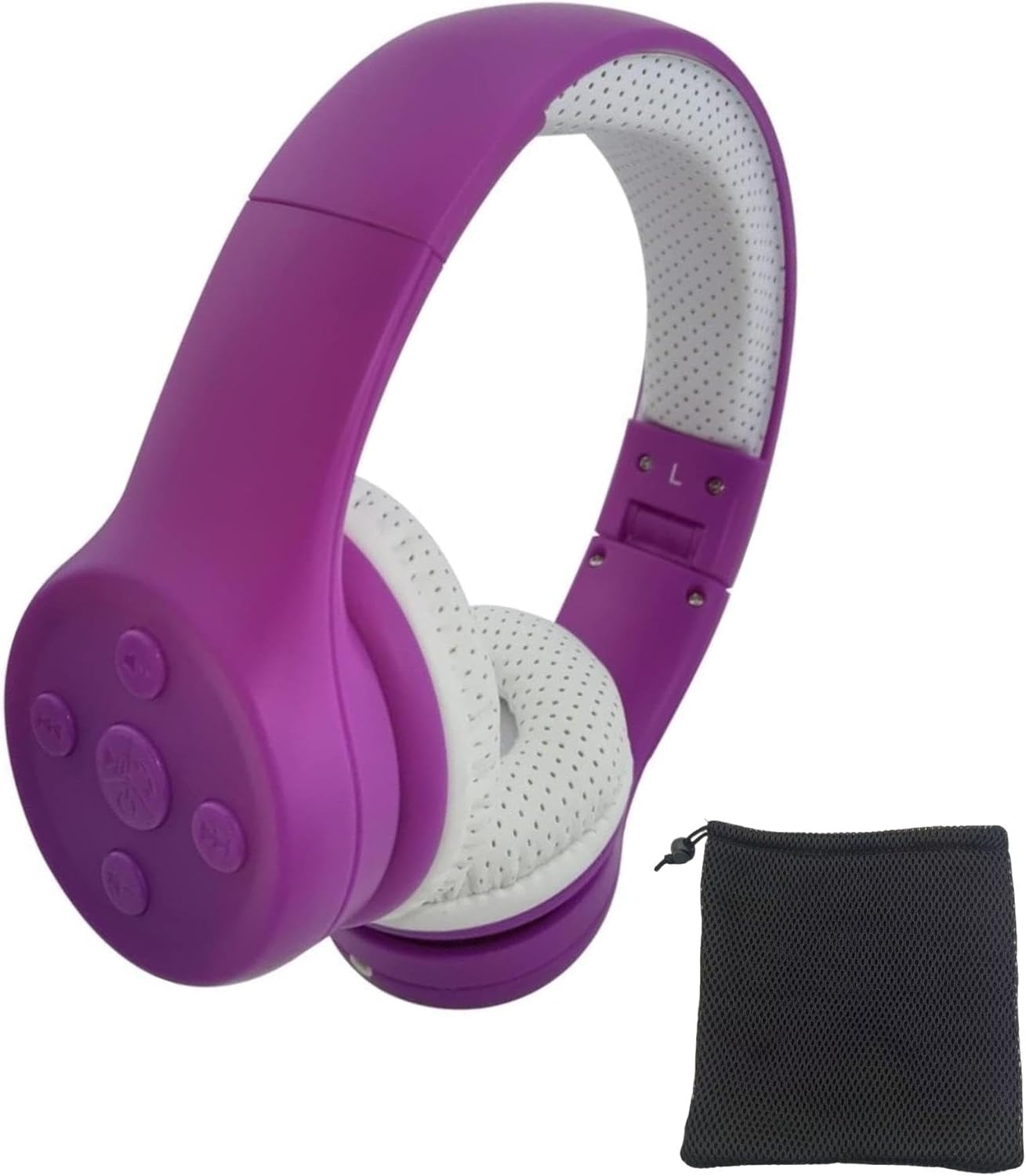 Toddler Wireless Headphones, Bluetooth Kids Headphones,5 Button Easy Use, 93db Volume Limited with Built-in Mic for Cell Phones TV Tablet Amazon fire School Network Boys Girls (Purple) Toddler Wireless Headphones, Bluetooth Kids Headphones,5 Button Easy Use, 93db Volume Limited with Built-in Mic for Cell Phones TV Tablet Amazon fire School Network Boys Girls (Purple)