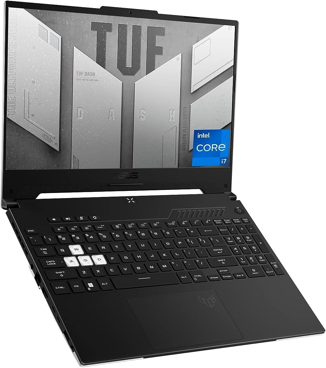 ASUS TUF Dash 15 (2022) Gaming Laptop, 15.6″ 144Hz FHD Display, Intel Core i7-12650H, GeForce RTX 3060, 16GB DDR5, 512GB SSD, Thunderbolt 4, Windows 11 Home, Off Black, FX517ZM-AS73 ASUS TUF Dash 15 (2022) Gaming Laptop, 15.6″ 144Hz FHD Display, Intel Core i7-12650H, GeForce RTX 3060, 16GB DDR5, 512GB SSD, Thunderbolt 4, Windows 11 Home, Off Black, FX517ZM-AS73