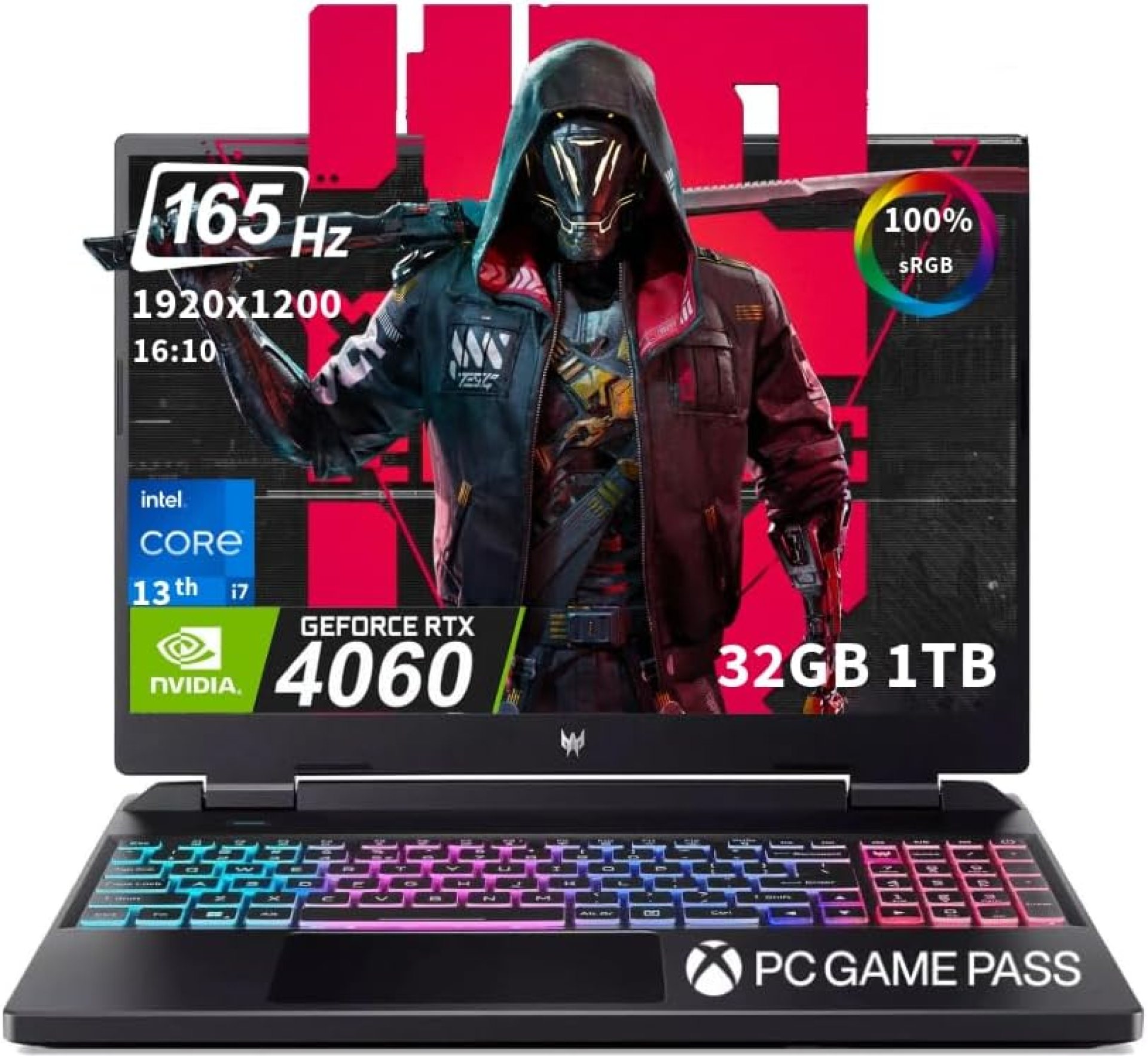 Acer Predator Helios Neo 16 Gaming Laptop (16″ FHD+ 165Hz, 13th Gen Core i7-13650HX, 32GB DDR5 RAM, 1TB SSD, NVIDIA GeForce RTX 4060 8GB) 4-zone RGB Backlit Keyboard, Webcam, Win11 Home, Black Acer Predator Helios Neo 16 Gaming Laptop (16″ FHD+ 165Hz, 13th Gen Core i7-13650HX, 32GB DDR5 RAM, 1TB SSD, NVIDIA GeForce RTX 4060 8GB) 4-zone RGB Backlit Keyboard, Webcam, Win11 Home, Black