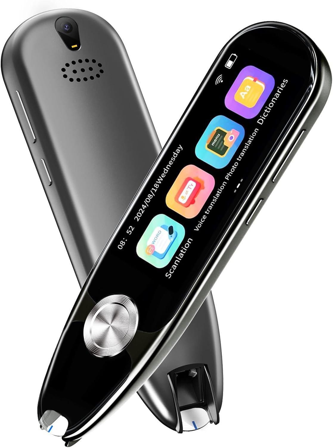 Scan Reading Pen for Dyslexia, 112 Languages Smart Scan Reader Pen Portable Two-Way Instant Translator Pen OCR Digital Translator Dictionary Pen Text Extract for Students Travelers Businessmen Scan Reading Pen for Dyslexia, 112 Languages Smart Scan Reader Pen Portable Two-Way Instant Translator Pen OCR Digital Translator Dictionary Pen Text Extract for Students Travelers Businessmen