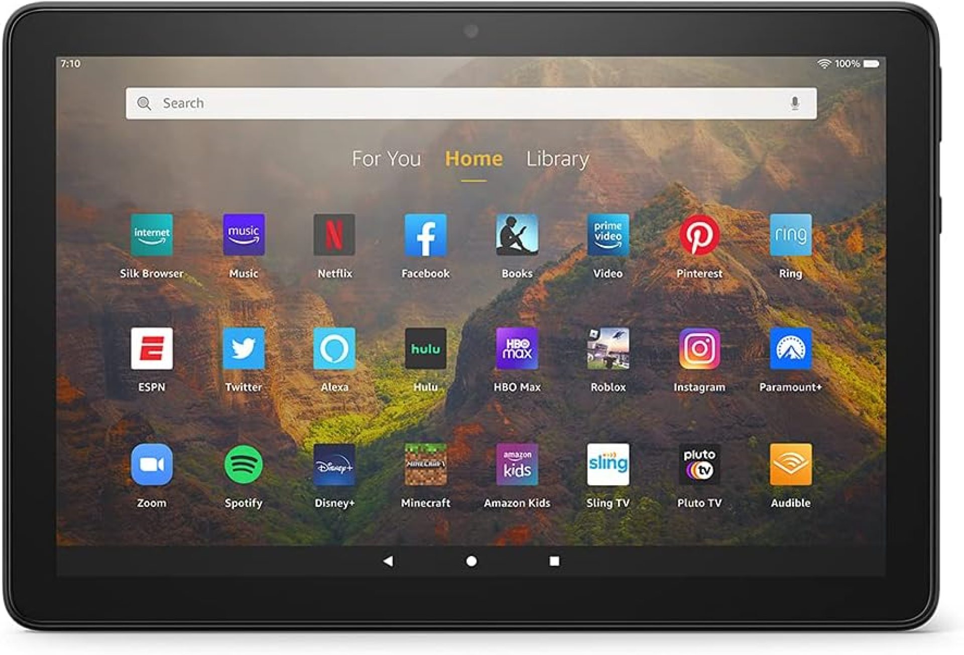 Amazon Fire HD 10 tablet, 10.1″, 1080p Full HD, 32 GB, (2021 release), Black Amazon Fire HD 10 tablet, 10.1″, 1080p Full HD, 32 GB, (2021 release), Black