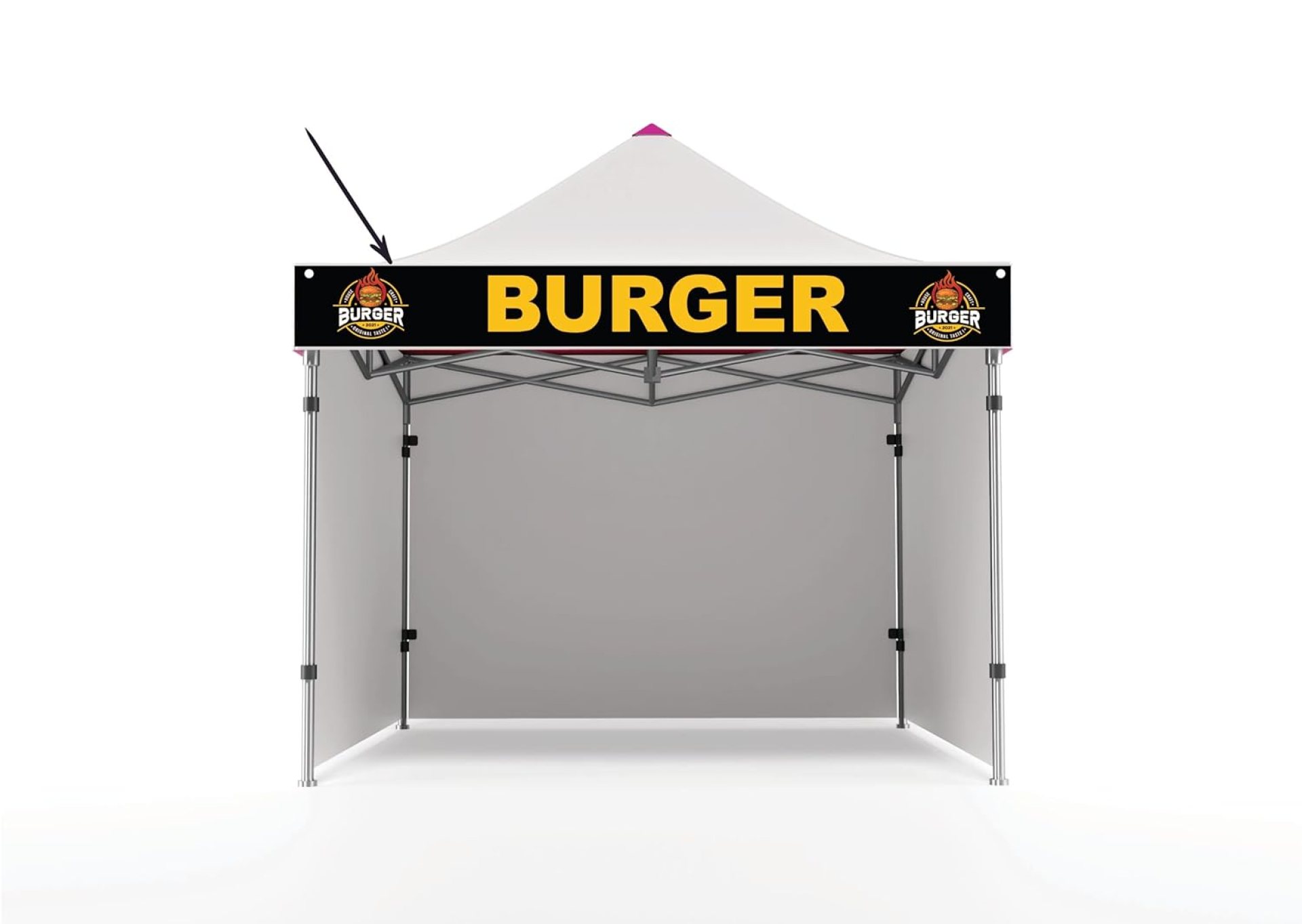Custom Tent banner for Trade Show, Craft Show or Event, Front of Tent Banner, Fits Most Standard Canopys 10×10 Canopy, craft show display ideas (9x1ft) Custom Tent banner for Trade Show, Craft Show or Event, Front of Tent Banner, Fits Most Standard Canopys 10×10 Canopy, craft show display ideas (9x1ft)