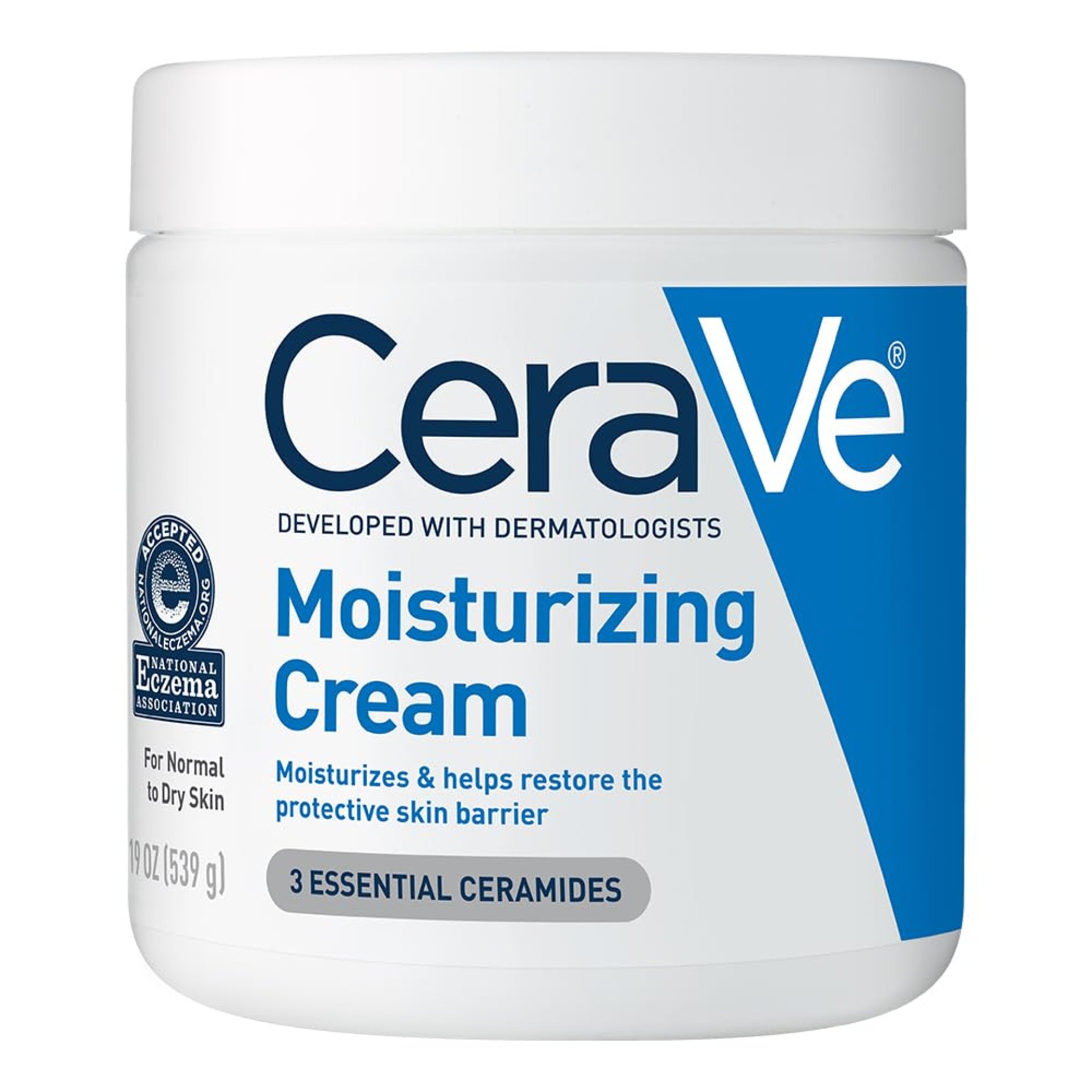 CeraVe Moisturizing Cream, Body and Face Moisturizer for Dry Skin, Body Cream with Hyaluronic Acid and Ceramides, Daily Moisturizer, Oil-Free, Fragrance Free, Non-Comedogenic, 19 Ounce CeraVe Moisturizing Cream, Body and Face Moisturizer for Dry Skin, Body Cream with Hyaluronic Acid and Ceramides, Daily Moisturizer, Oil-Free, Fragrance Free, Non-Comedogenic, 19 Ounce