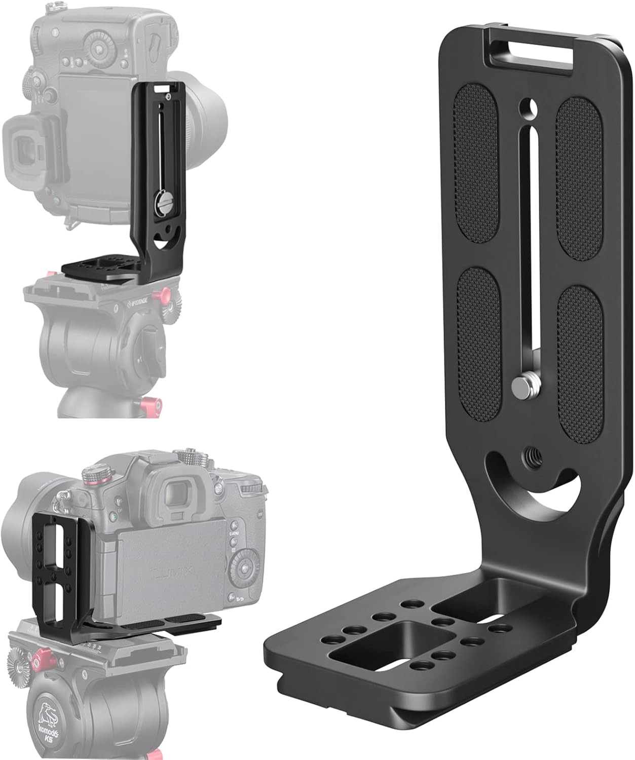 DSLR Camera L Bracket Vertical Horizontal Switching Tripod Quick Release Plate Compatible with Canon Nikon Sony DJI Osmo Ronin Zhiyun Stabilizer Tripod Monopod DSLR Camera L Bracket Vertical Horizontal Switching Tripod Quick Release Plate Compatible with Canon Nikon Sony DJI Osmo Ronin Zhiyun Stabilizer Tripod Monopod