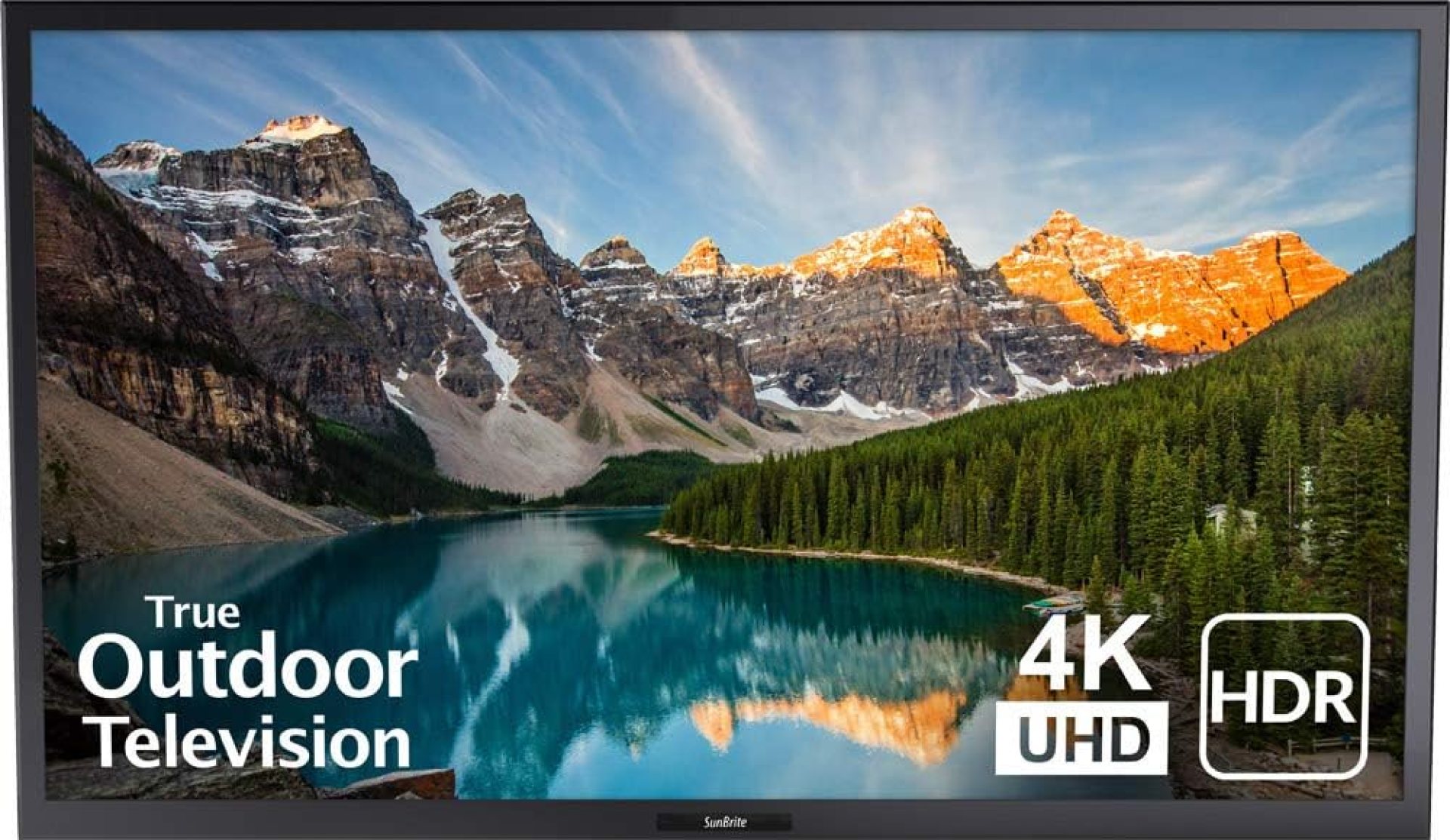 SunBrite Veranda 2 Series 43-inch Full Shade Outdoor TV | 4K Ultra HD HDR LED Weatherproof Television – Direct Lit LED Screen with All-Weather Remote (SB-V-43-4KHDR-BL) SunBrite Veranda 2 Series 43-inch Full Shade Outdoor TV | 4K Ultra HD HDR LED Weatherproof Television – Direct Lit LED Screen with All-Weather Remote (SB-V-43-4KHDR-BL)