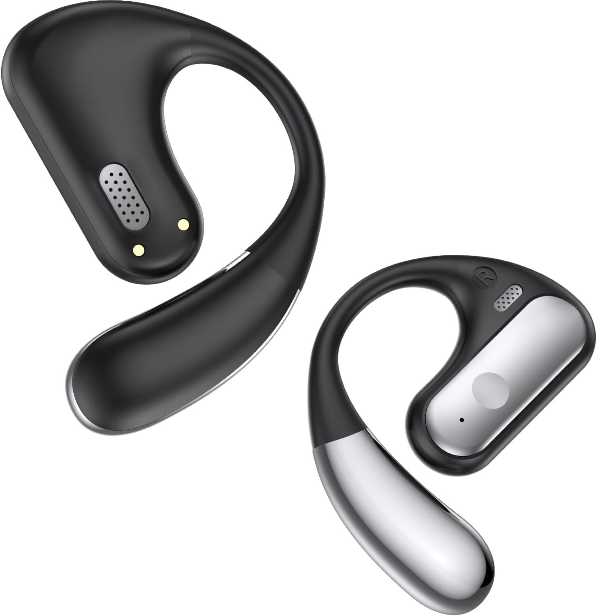 Open Ear Headphones, Ultra Comfort Open Ear Earbuds, Open Ear Headphones Wireless Bluetooth for Snug Fit, Ergonomic Ear Hook, Balanced Sound, IPX7 Waterproof, 40H Playtime, Bluetooth 5.3, Clear Calls Open Ear Headphones, Ultra Comfort Open Ear Earbuds, Open Ear Headphones Wireless Bluetooth for Snug Fit, Ergonomic Ear Hook, Balanced Sound, IPX7 Waterproof, 40H Playtime, Bluetooth 5.3, Clear Calls