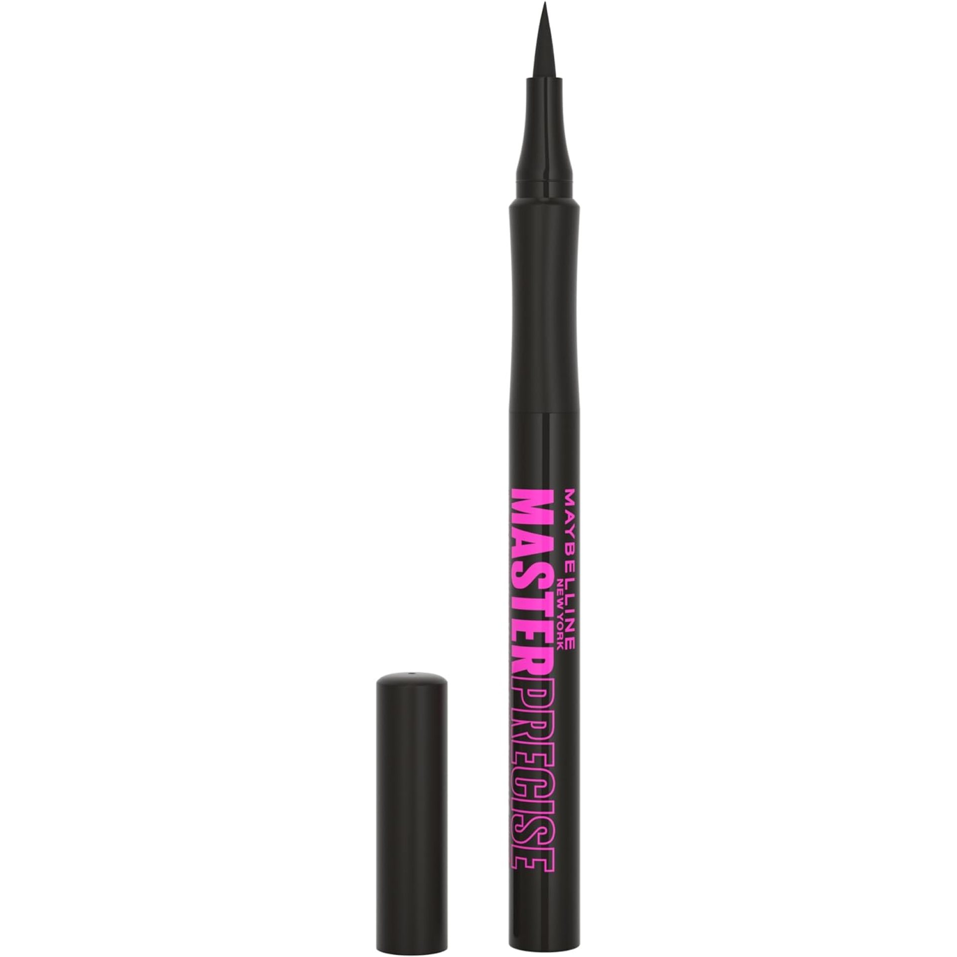 Maybelline Eyestudio Master Precise All Day Waterproof Liquid Eyeliner Makeup, Black, 1 Count (Packaging May Vary) Maybelline Eyestudio Master Precise All Day Waterproof Liquid Eyeliner Makeup, Black, 1 Count (Packaging May Vary)